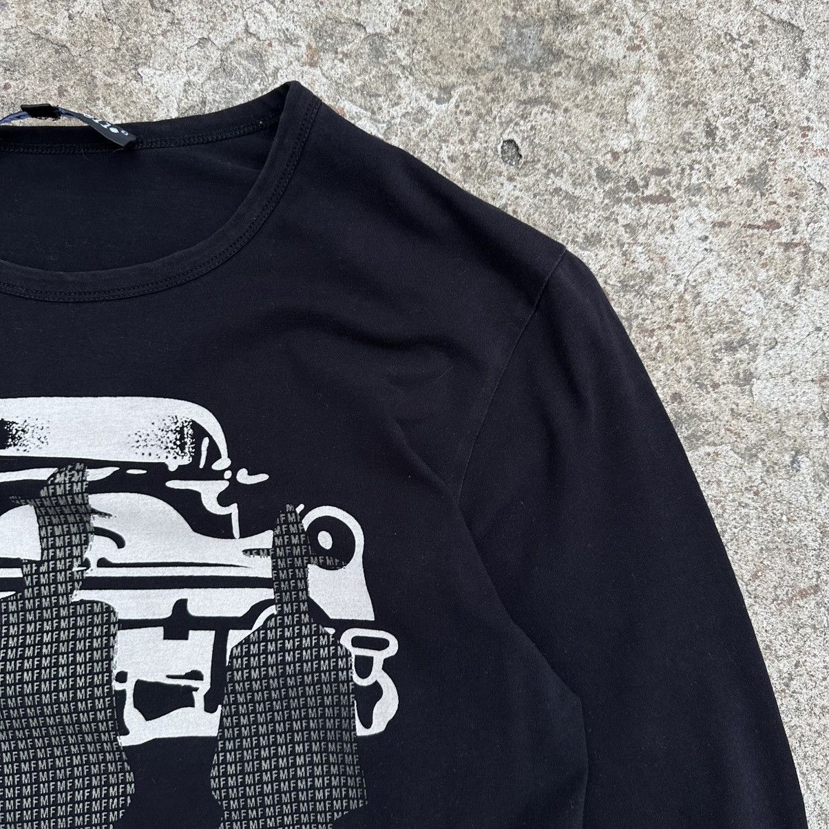 Frankie Morello × If Six Was Nine Vintage Frankie Morello Long-sleeve T-shirts Grunge Y2K 00s Size US M / EU 48-50 / 2 - 6 Thumbnail