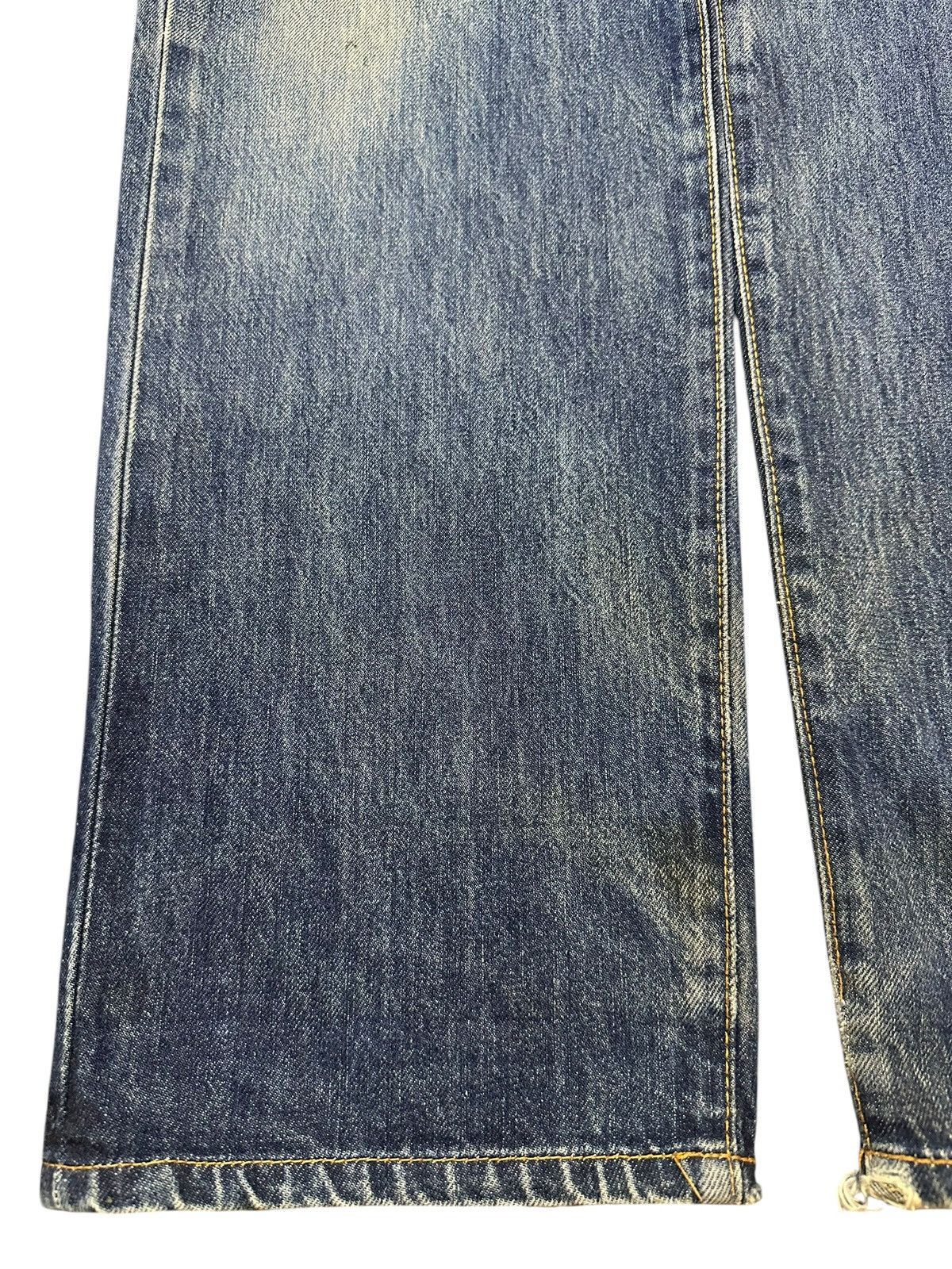 Helmut Lang Vintage Japanese Brand Blue Faded Wash Style Baggy Jeans Size US 29 - 7 Thumbnail