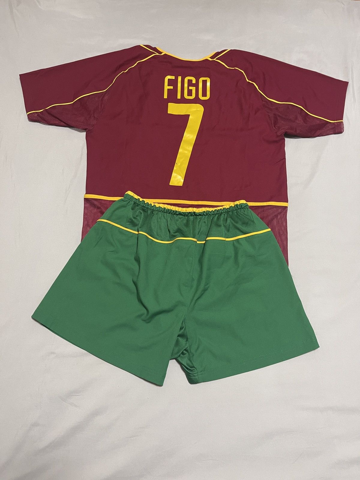 Nike Portugal player issue shirt word cup 2002 + short set Size US L / EU 52-54 / 3 - 2 Thumbnail
