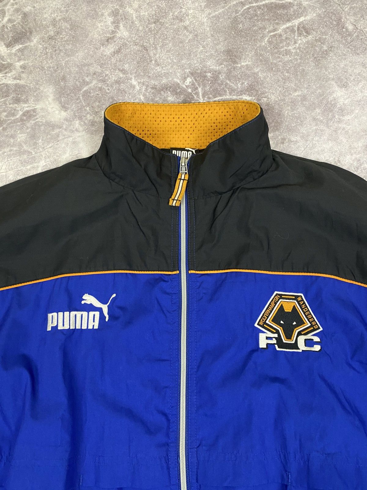 Puma Puma Wolverhampton Wanderers FC Soccer Football Track Jacket Size US M / EU 48-50 / 2 - 2 Thumbnail