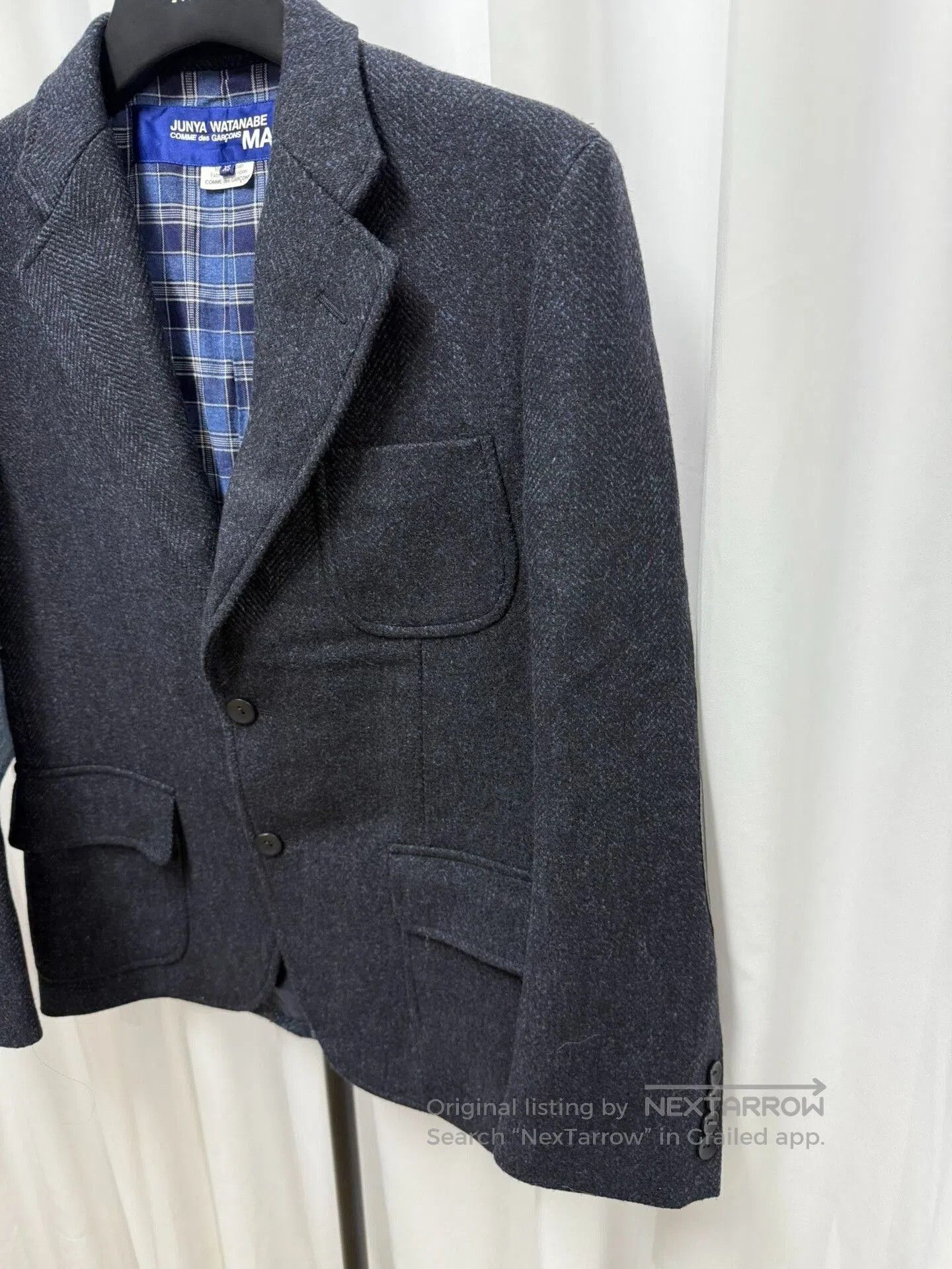 Junya Watanabe junya watanabe man denim jacket with leather. Size US XS / EU 42 / 0 - 3 Thumbnail