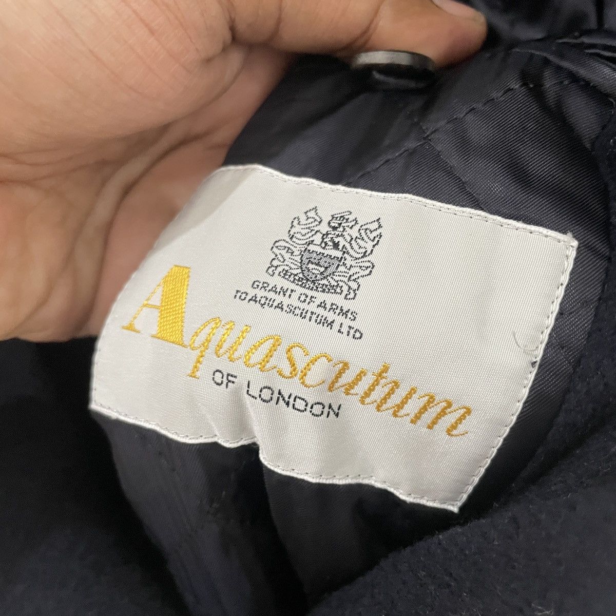 Aquascutum Vintage Aquascutum Wool Trench Coat Jacket Size US L / EU 52-54 / 3 - 6 Thumbnail