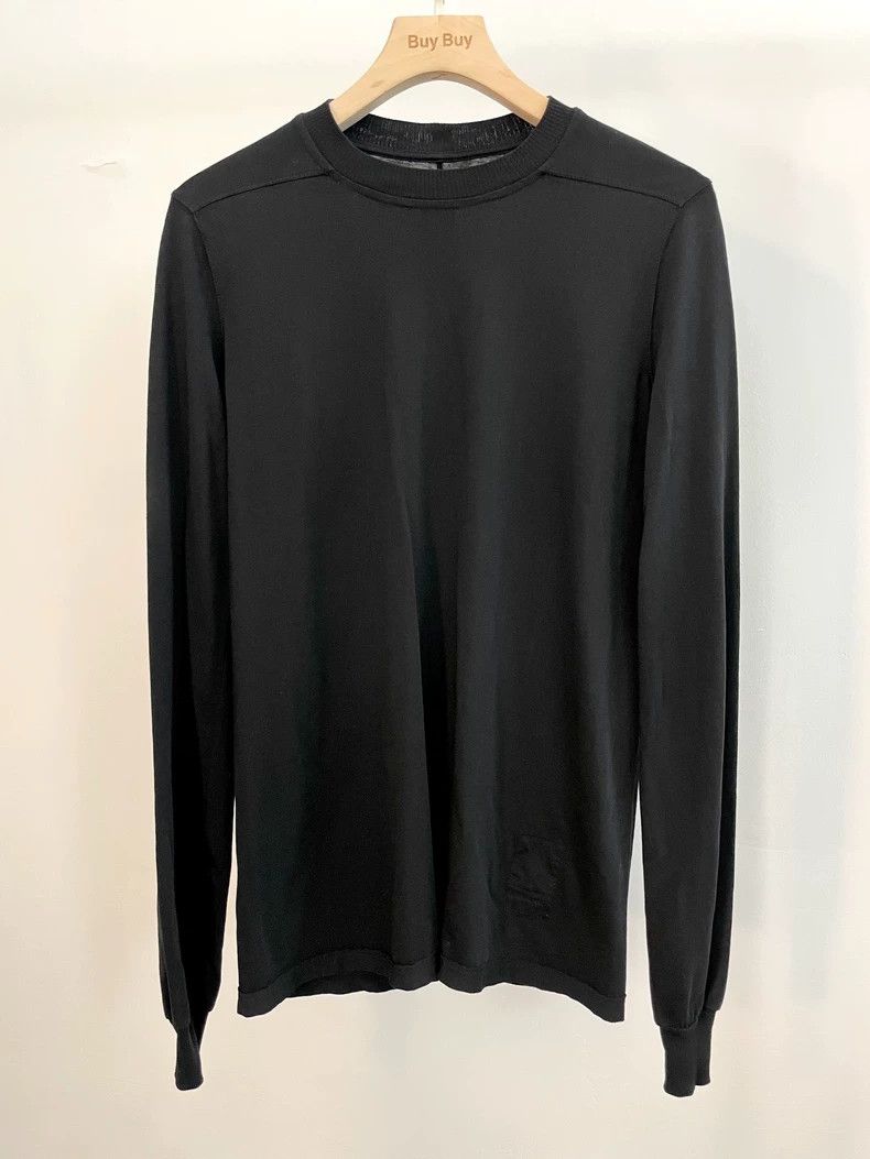 Rick Owens Rick Owens Classic Black Long Sleeve Size US S / EU 44-46 / 1 - 2 Thumbnail