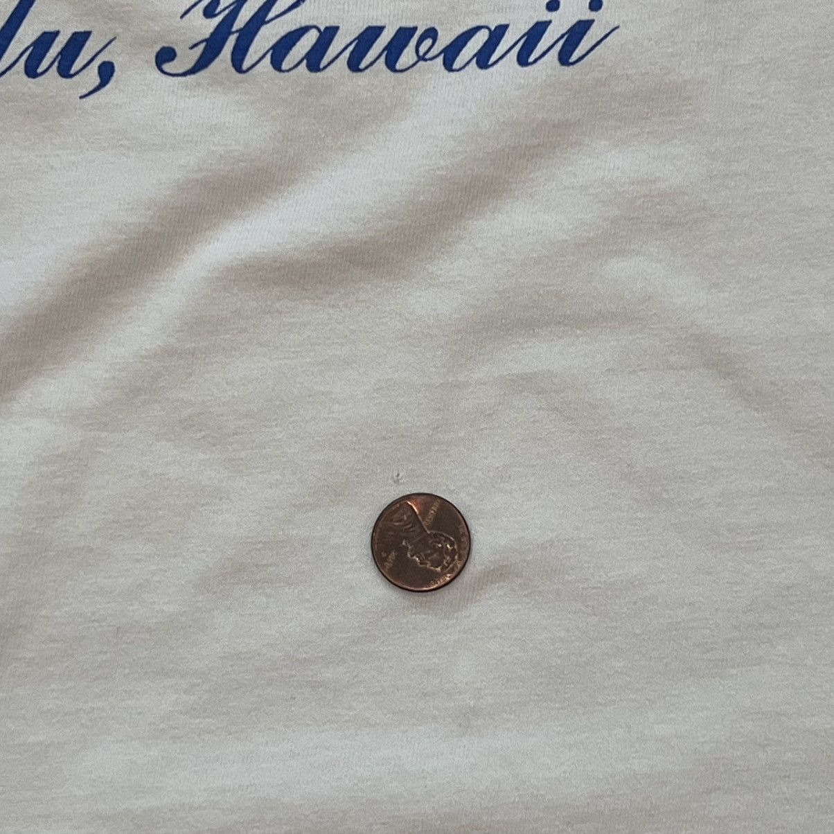 Jerzees Vintage Jeep Aloha Bowl Honolulu Hawaii Large White T Shirt Size US L / EU 52-54 / 3 - 8 Thumbnail