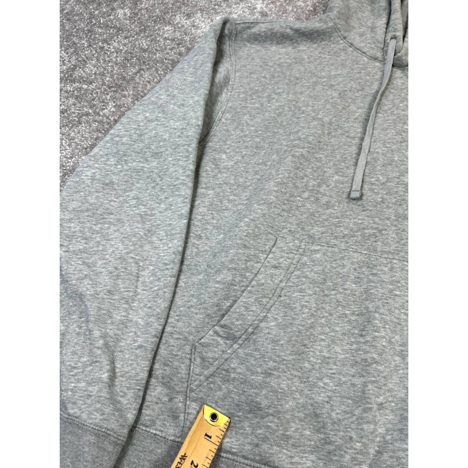 Nike Nike Hoodie Women L Gray Cotton Pullover Hooded Regular Fit Sportswear Size L / US 10 / IT 46 - 6 Thumbnail