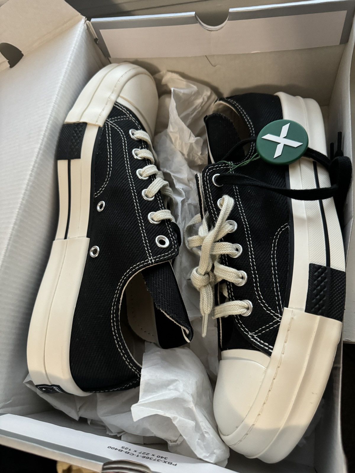 Converse × Rick Owens rick x converse Size US 11.5 / IT 41.5 - 1 Thumbnail