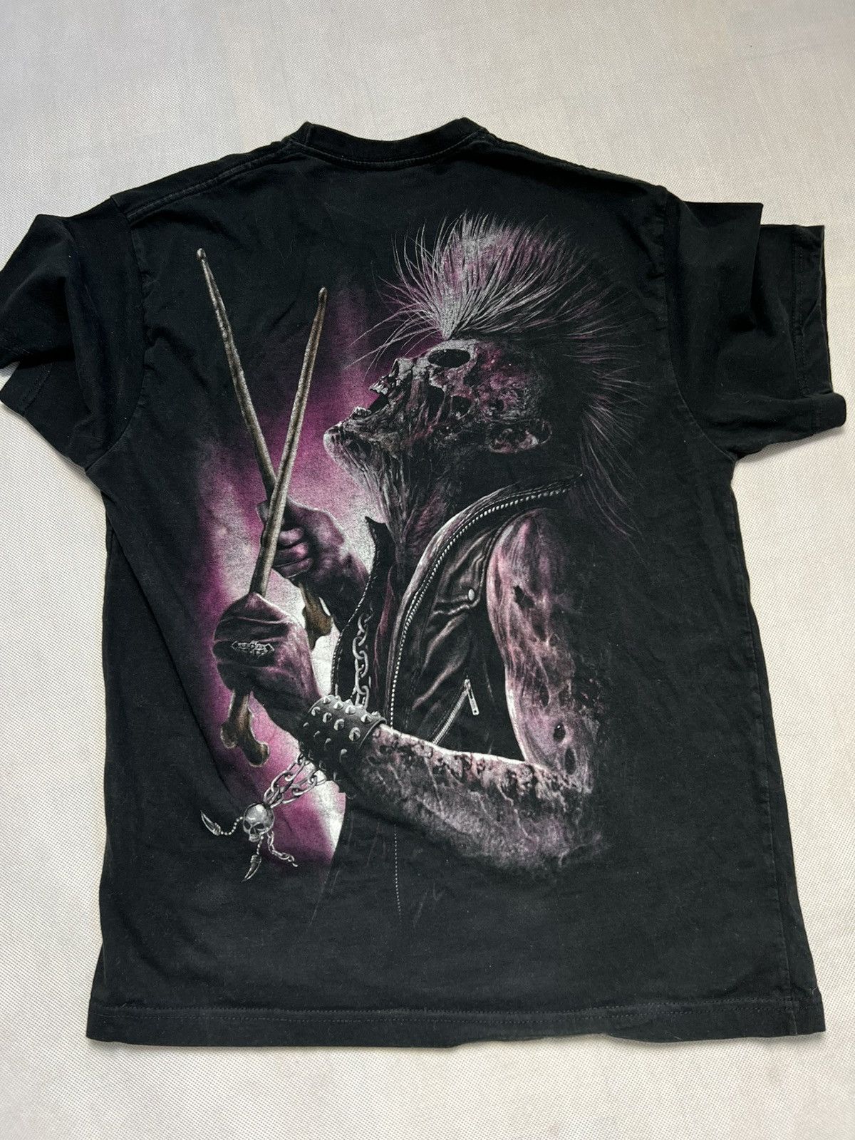 Vintage Tshirt Skeleton Metal Skull Vintage Zombie Size US M / EU 48-50 / 2 - 3 Thumbnail
