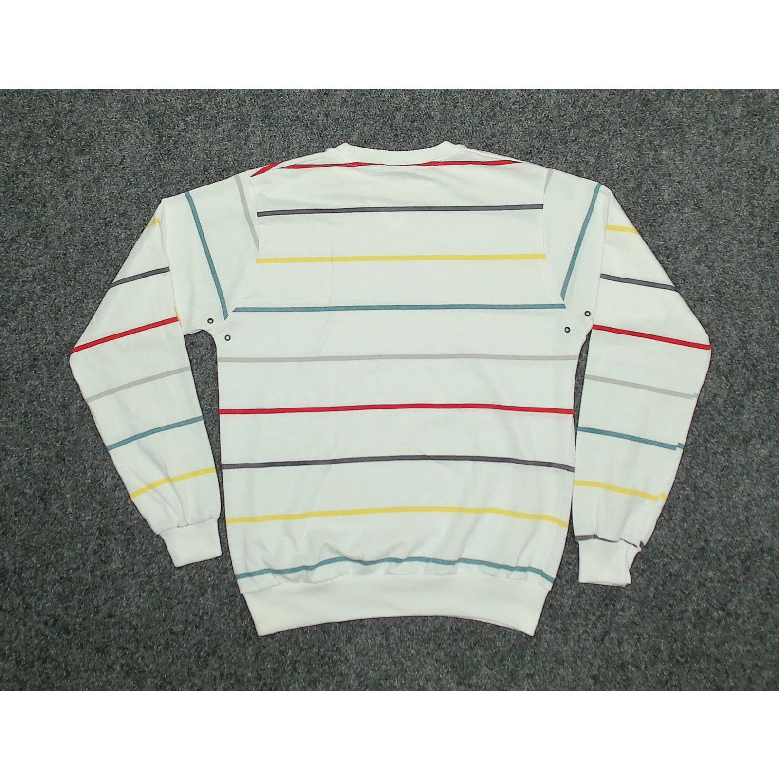 American Eagle Outfitters 90s USA American Eagle Striped V-Stitch Pullover Size US M / EU 48-50 / 2 - 4 Thumbnail
