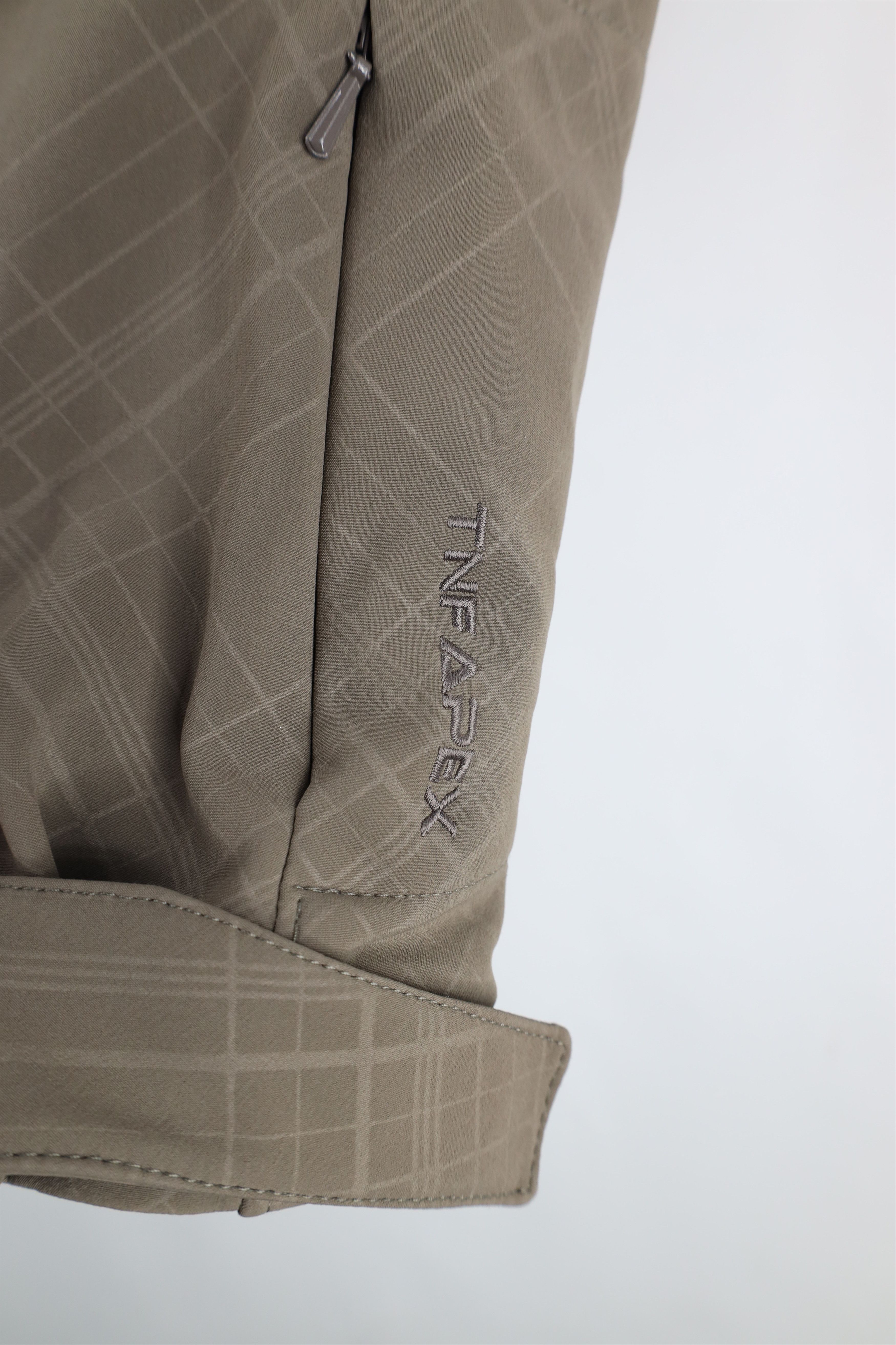 The North Face × Vintage The North Face Fleece Lined Soft Shell Hooded Jacket Brown Size XS / US 0-2 / IT 36-38 - 4 Thumbnail