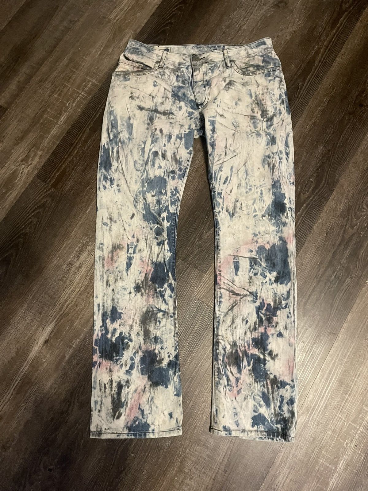 Robins Jeans Robins Jeans Fully Studded Baba Wash Jeans Size US 34 / EU 50 - 3 Thumbnail