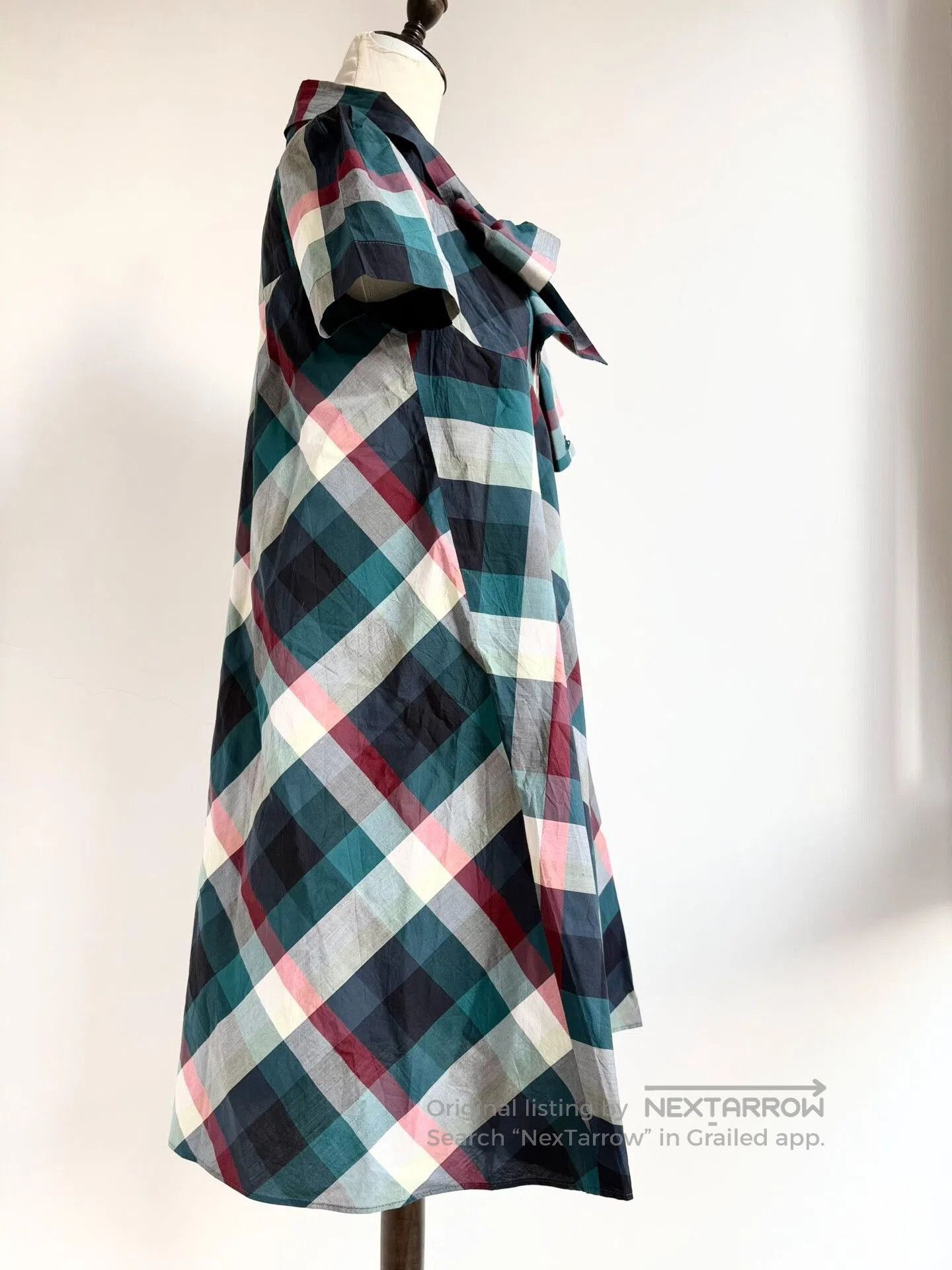 Vivienne Westwood Vivienne Westwood Check Bow Dress. Size M / US 6-8 / IT 42-44 - 3 Thumbnail