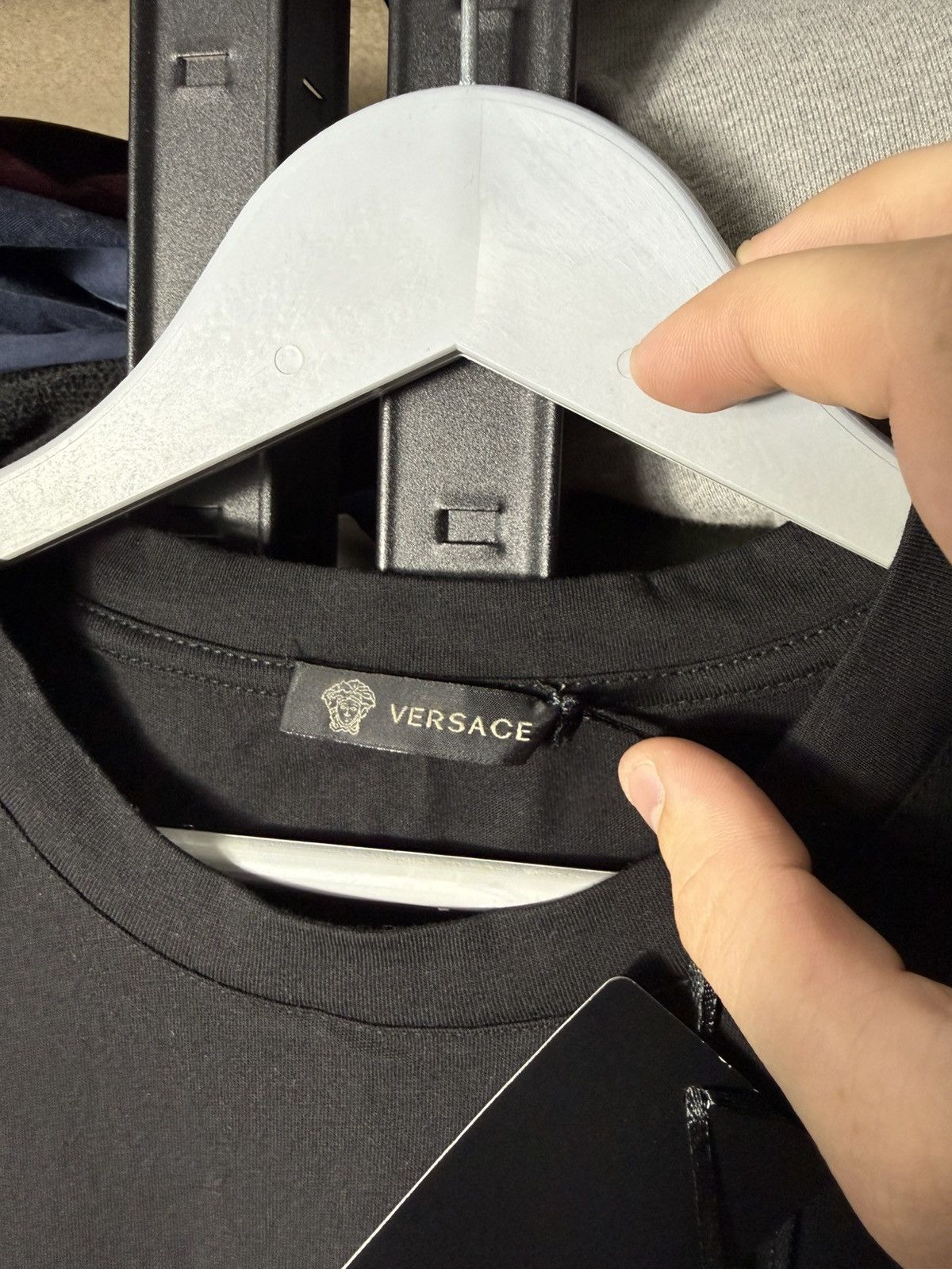 Versace NWT Versace Medusa Head T-Shirt Black Graphic Tee Cotton L Size US L / EU 52-54 / 3 - 6 Thumbnail