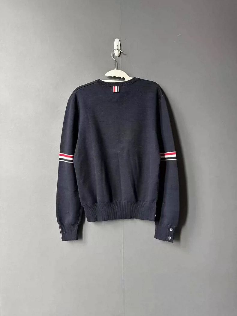 Thom Browne Thom Browne size1 Dark blue four-barrel sweater Size US S / EU 44-46 / 1 - 2 Thumbnail