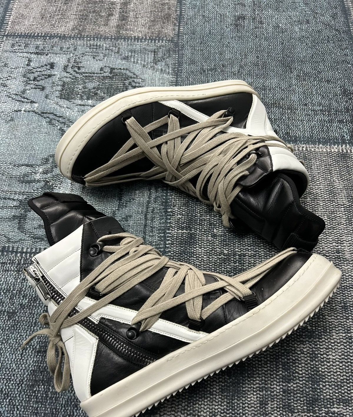 Rick Owens Rick Owens Crazy Lace-up Triangle Toe Size US 8.5 / EU 41-42 - 3 Thumbnail