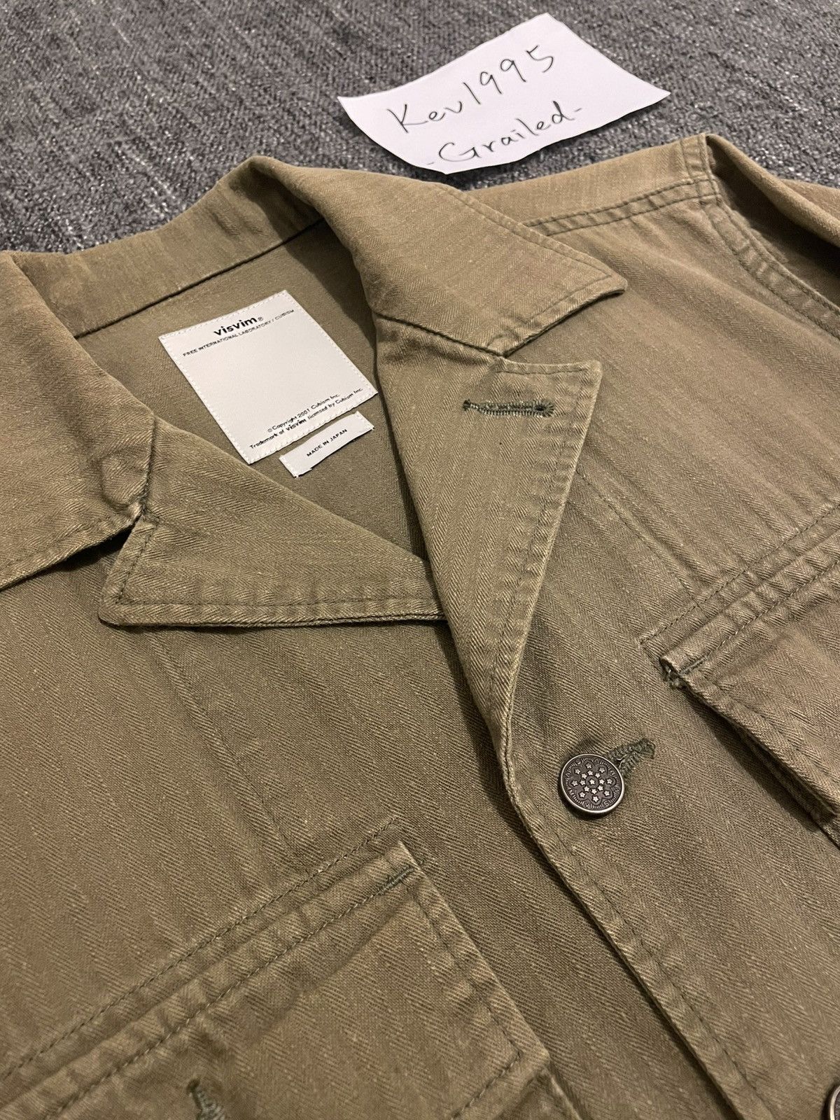Visvim Visvim 15aw Willard Shirt Herringbone Size US M / EU 48-50 / 2 - 2 Thumbnail