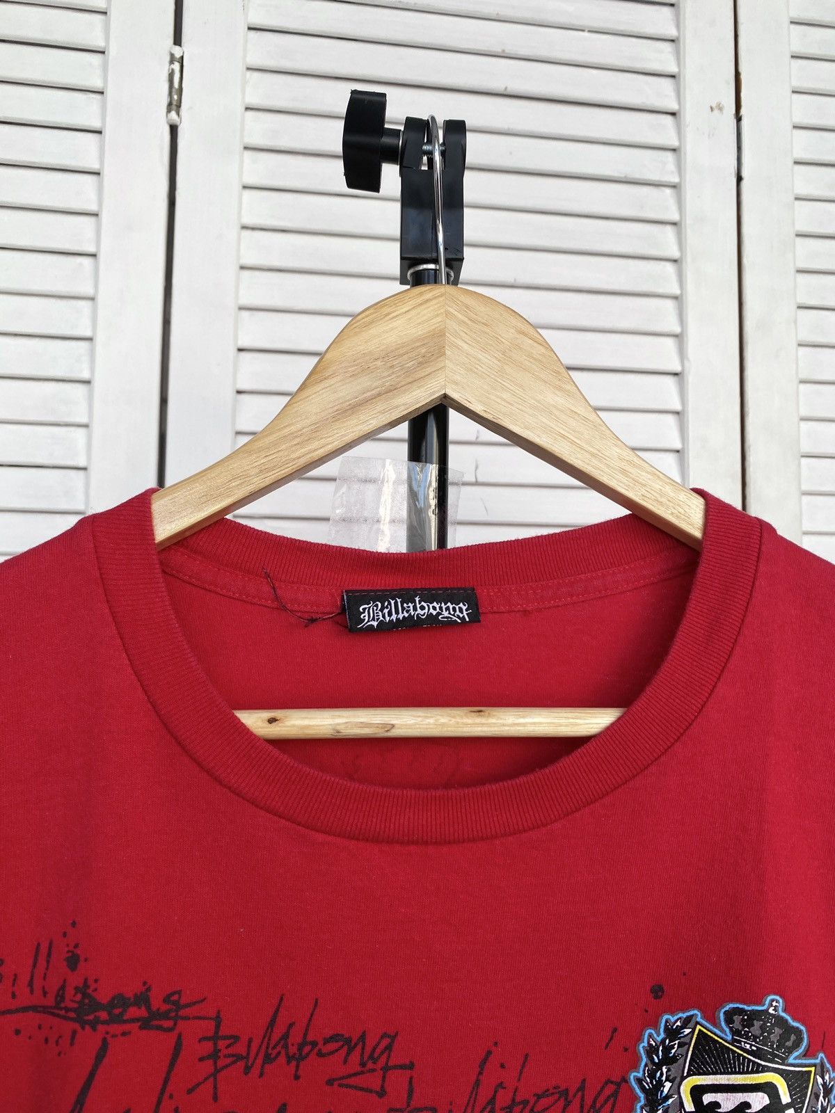 Billabong × Vintage Vintage Billabong Graffiti Logo Tee Shirt Y2K Surf Boarding Size US S / EU 44-46 / 1 - 6 Thumbnail