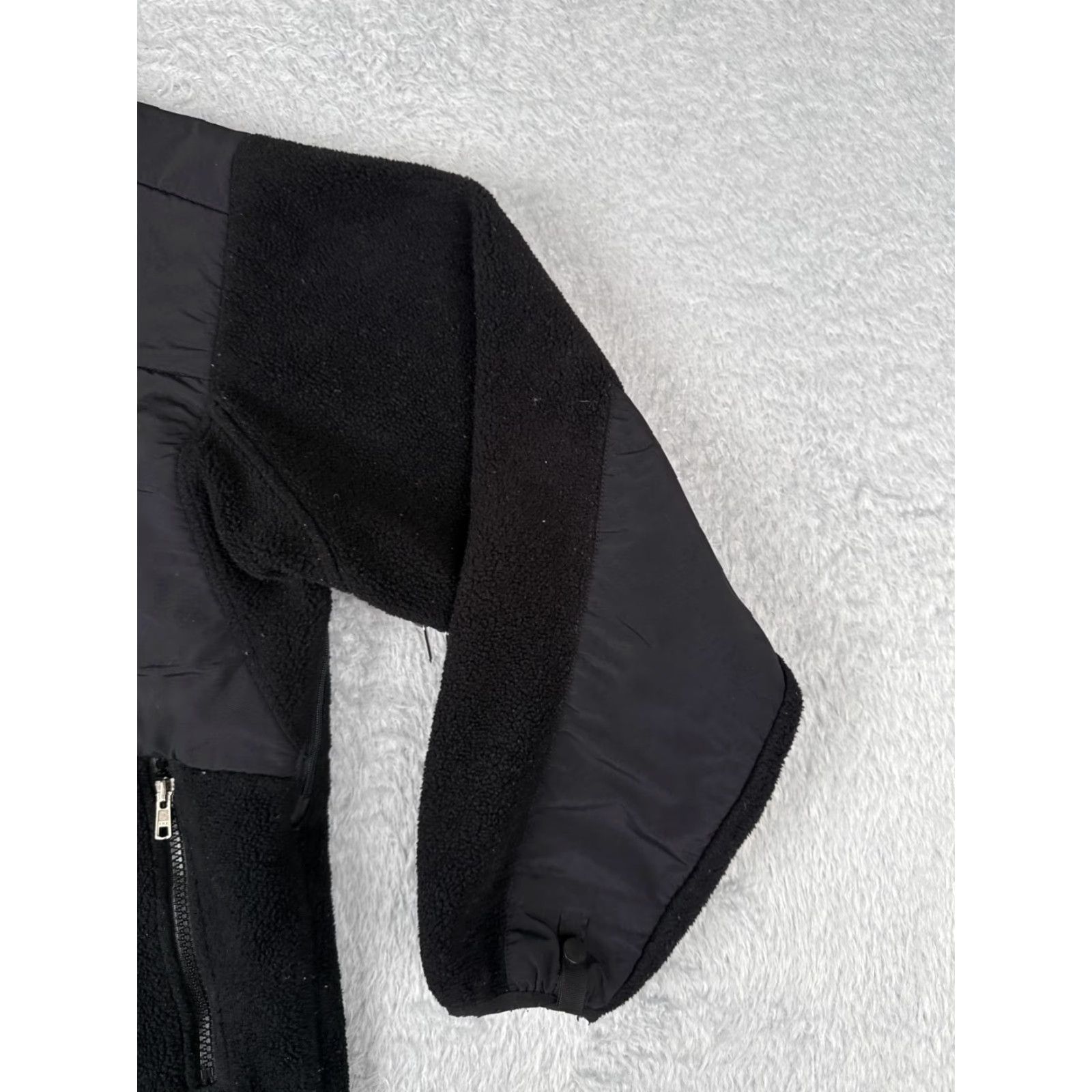 The North Face The North Face Jacket Women S Black Polyester Fleece Full Zip Denali Mock Size S / US 4 / IT 40 - 4 Thumbnail