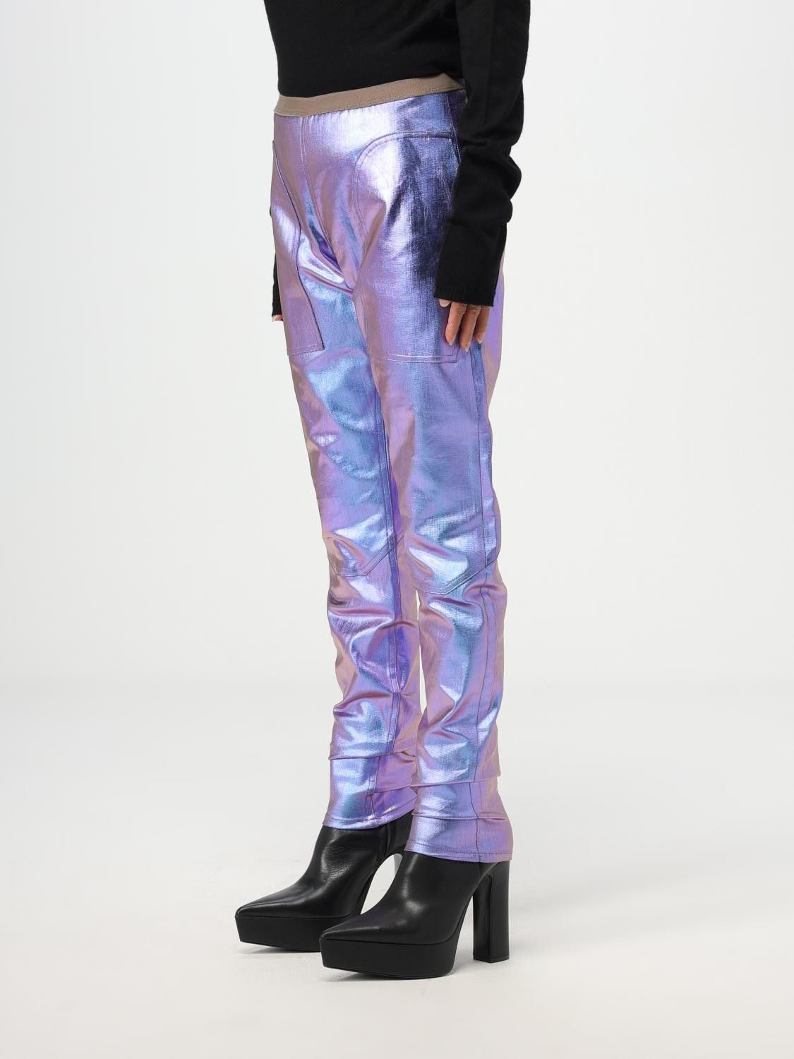 Rick Owens o1y0126 Denim Pant in Purple Size 26" / US 2 / IT 38 - 4 Thumbnail