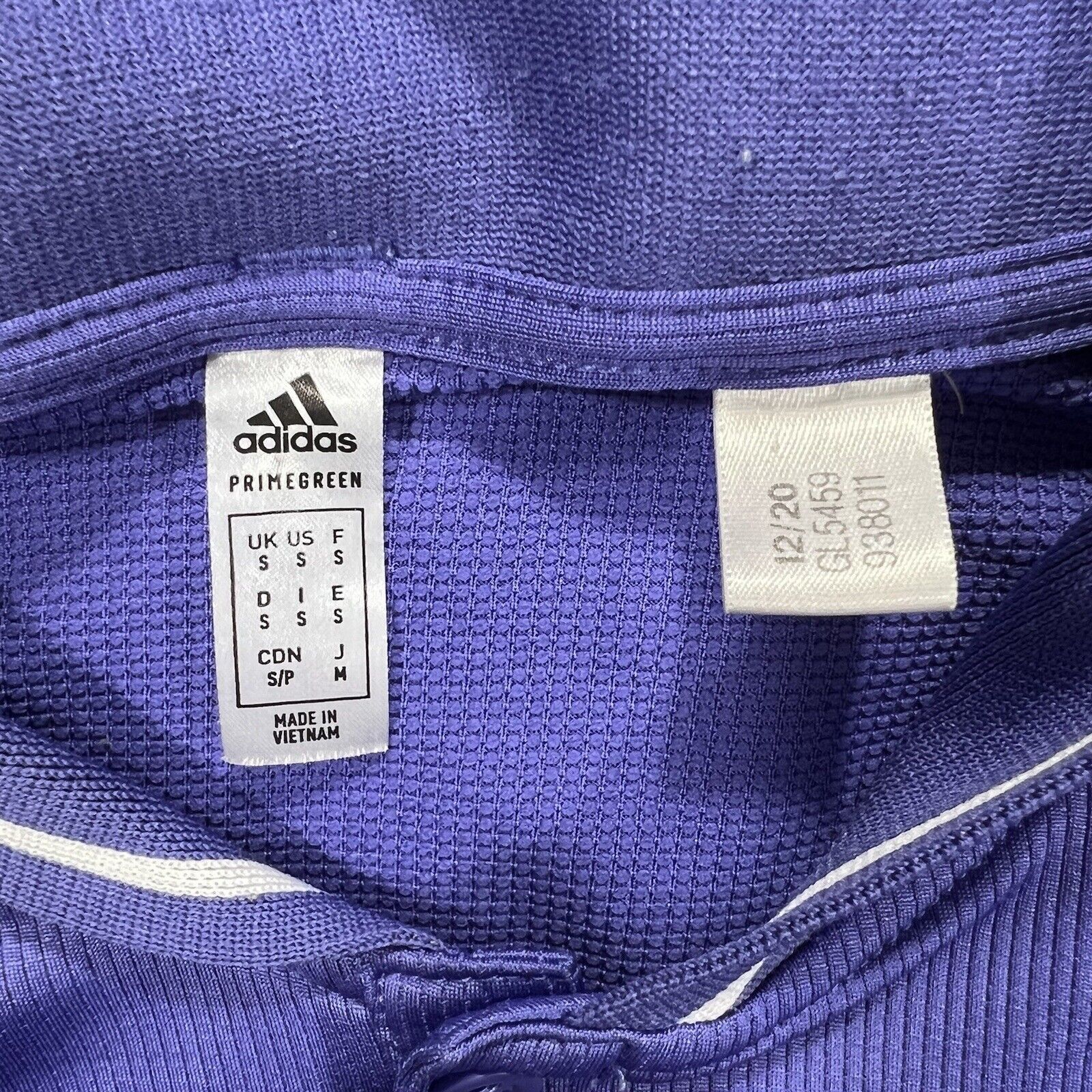 Adidas Adidas Small PrimeGreen AeroReady Purple Athletic Polo Size US S / EU 44-46 / 1 - 3 Thumbnail