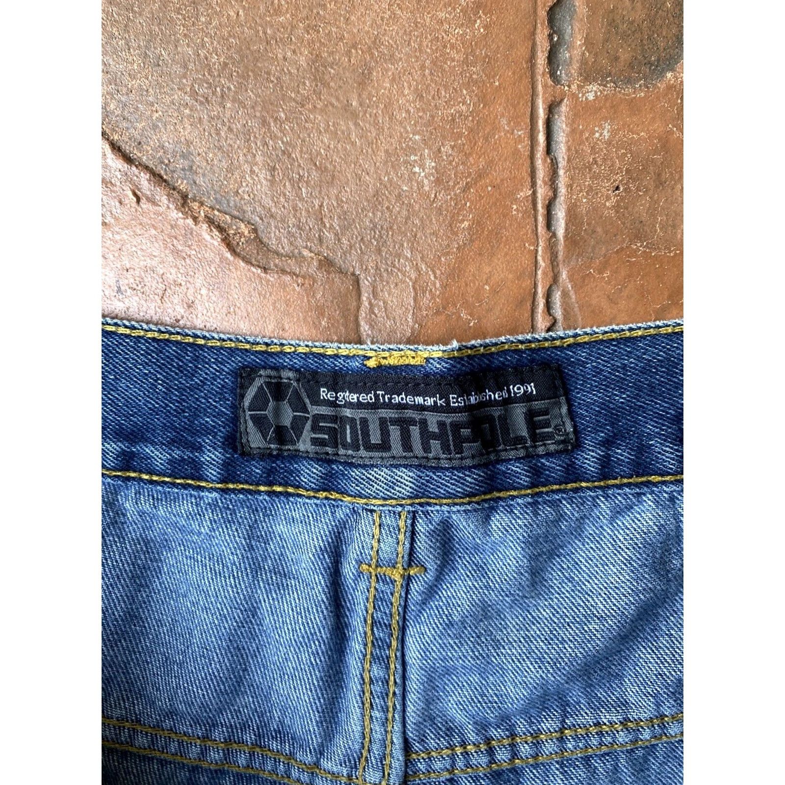 Southpole VINTAGE Southpole Jeans Shorts Mens Bermuda 36 Denim Baggy 90s Hip Hop Size US 36 / EU 52 - 2 Thumbnail