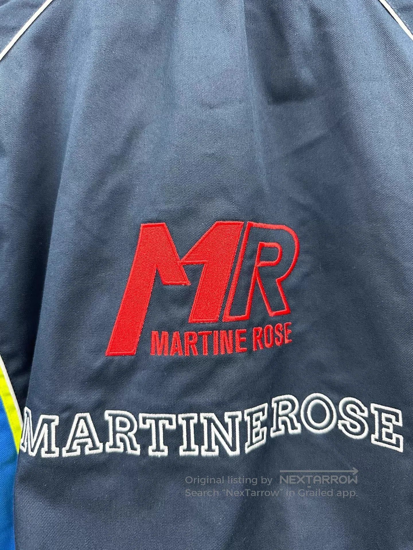 Martine Rose Multi-Color Zip-Up Racing Jacket Size S. Size US S / EU 44-46 / 1 - 5 Thumbnail
