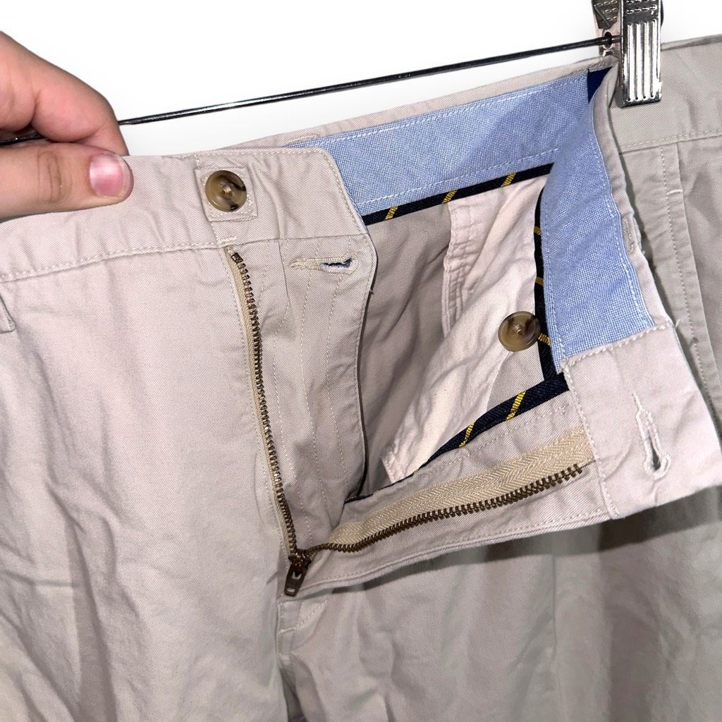 Polo Ralph Lauren Polo Ralph Lauren Tan Classic-Fit Twill Chino Pants 36/30 Size US 36 / EU 52 - 6 Thumbnail