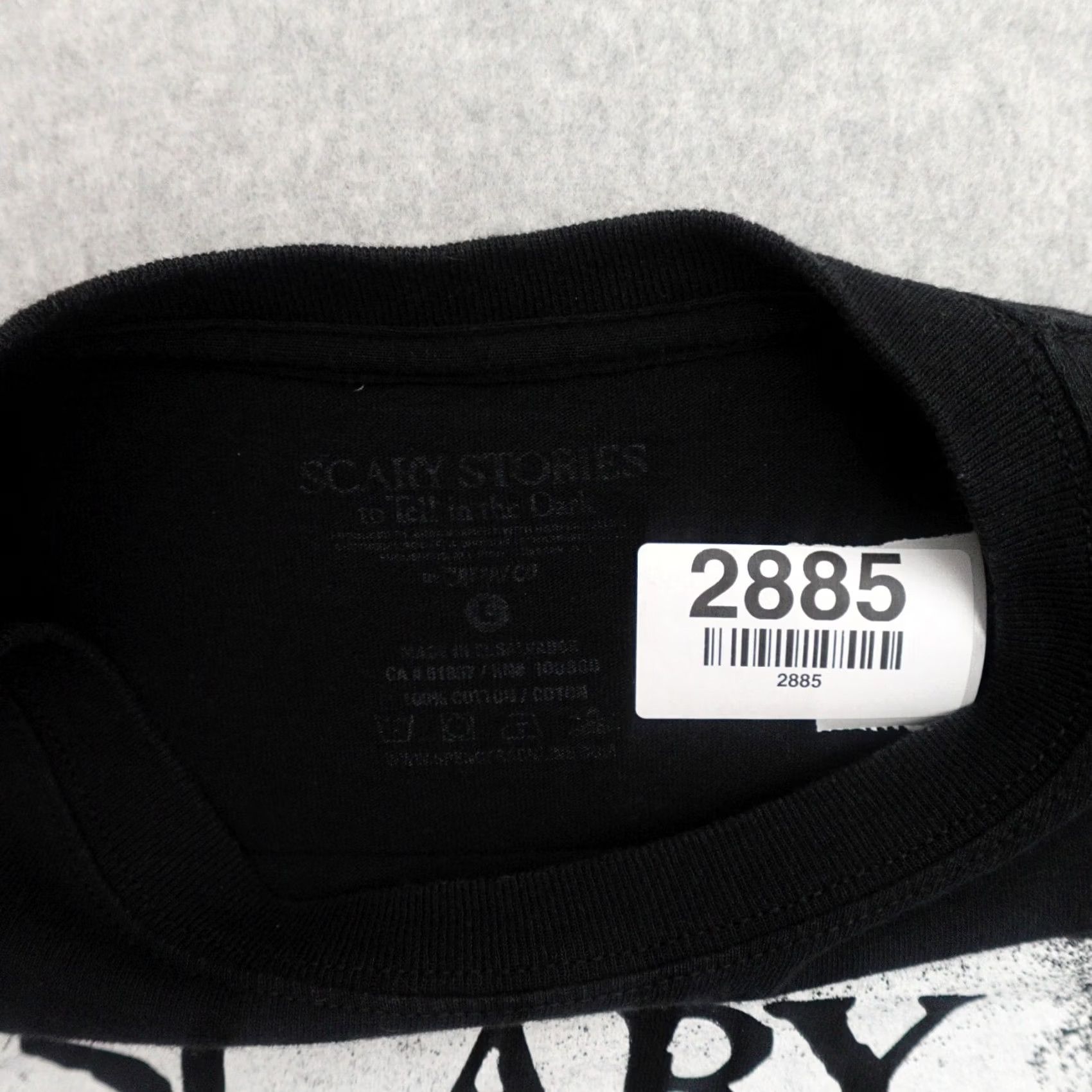 Vintage Scary Stories TShirt Adult Large Black Nike Shirt Mens Mens Size US L / EU 52-54 / 3 - 4 Thumbnail