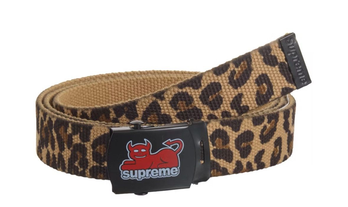 Supreme Supreme Toy machine Cheeta Print Belt Size ONE SIZE - 1 Thumbnail