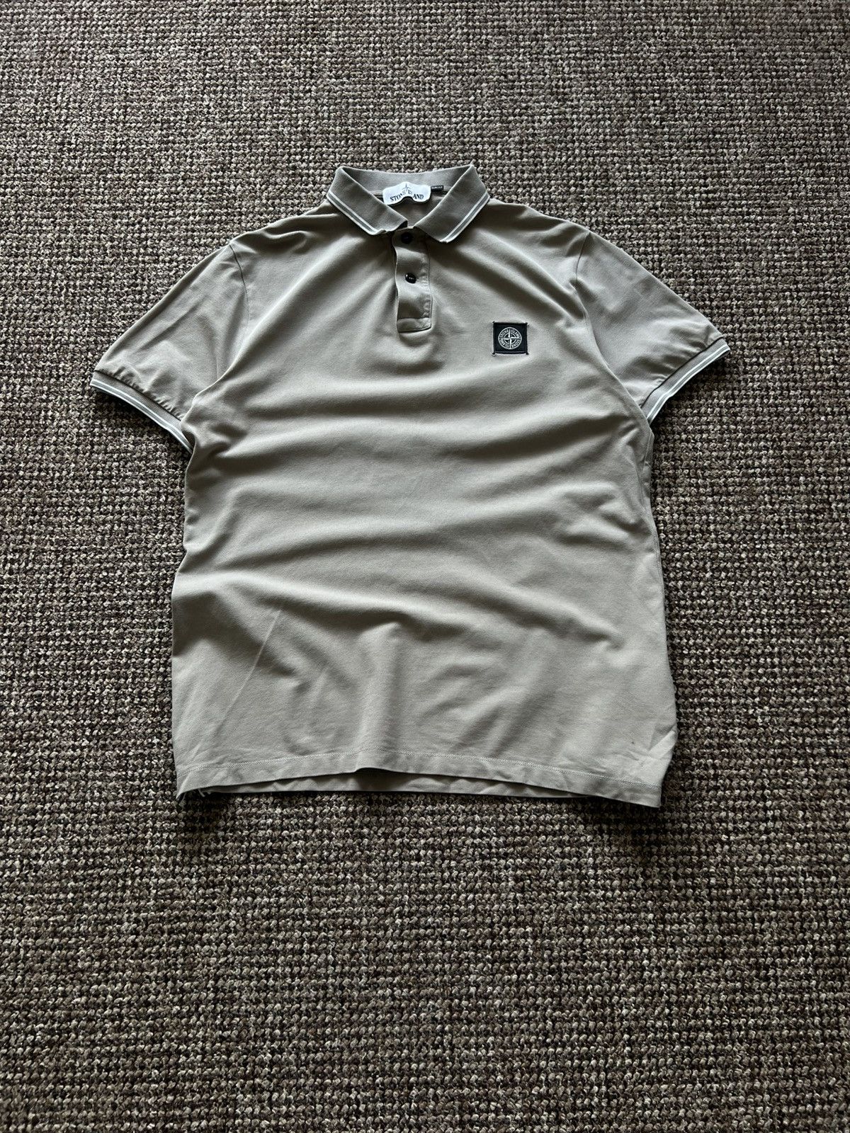 Stone Island Stone Island Polo T-shirt Casual Swag Y2K Streetwear Size US XL / EU 56 / 4 - 2 Thumbnail