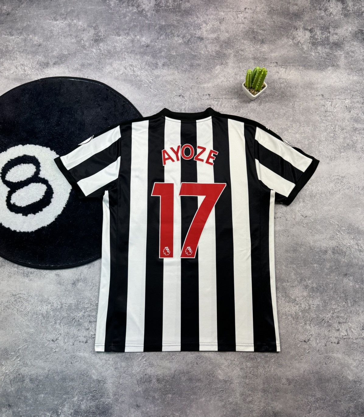 Vintage NEWCASTLE UNITED 17-18 Home Shirt Puma 125 Years AYOZE #17 Size US M / EU 48-50 / 2 - 13 Thumbnail