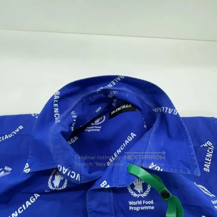Balenciaga Balenciaga Logo Short Sleeve Shirt. Size US M / EU 48-50 / 2 - 2 Thumbnail