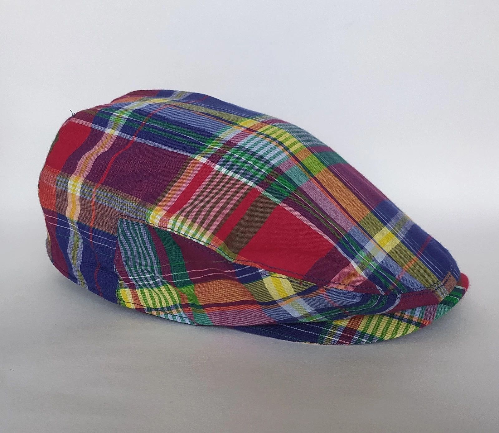 Polo Ralph Lauren Madras Plaid Driver's Cap T/3033