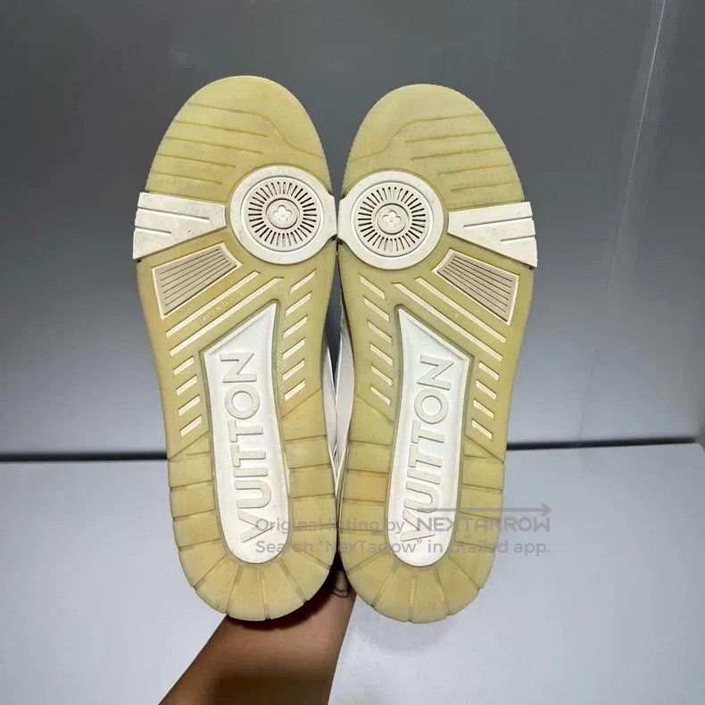 Louis Vuitton Louis Vuitton Trainer white cement board shoes Size US 8.5 / EU 41-42 - 7 Thumbnail