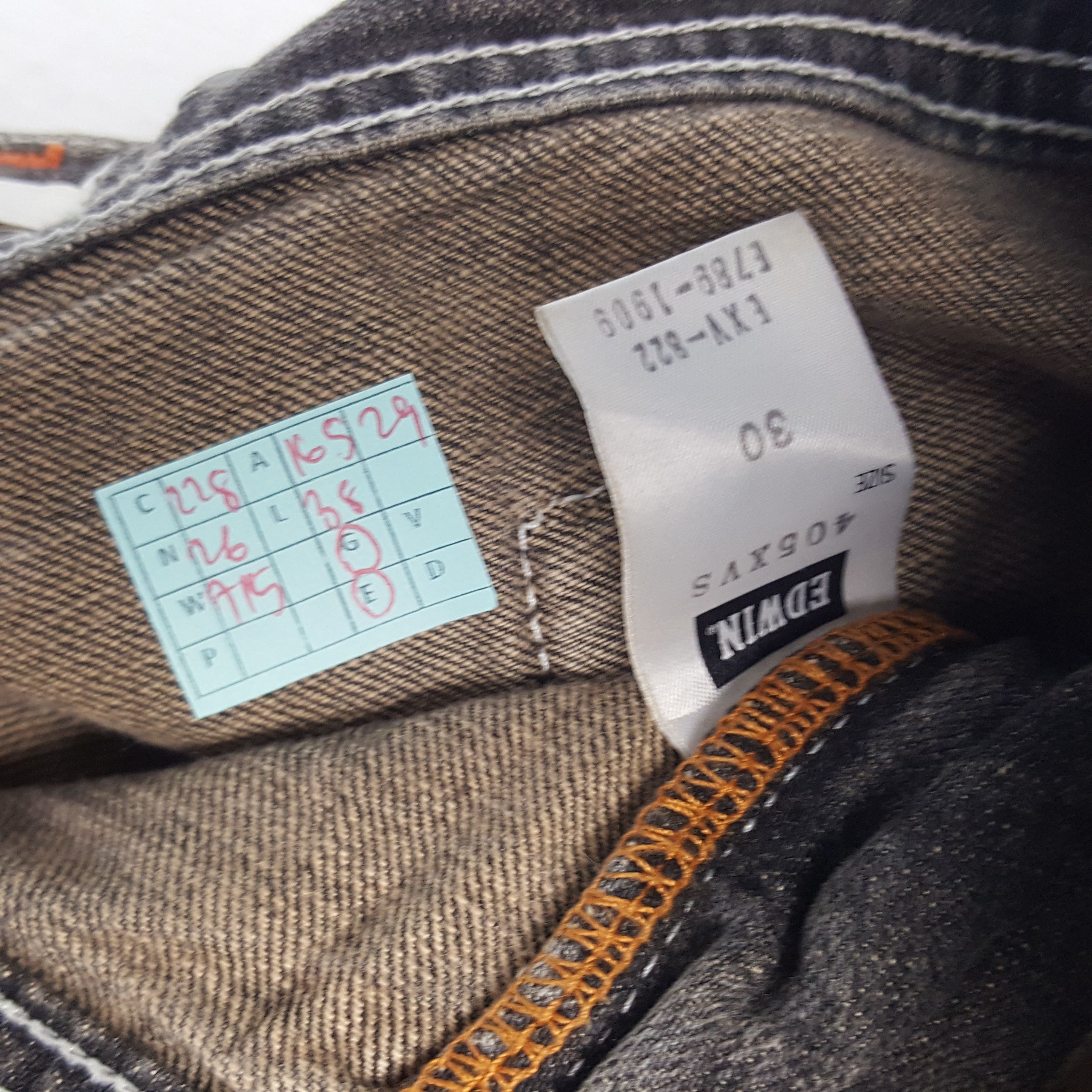 Edwin × Japanese Brand Vintage Edwin Japanese Brand Denim Jeans Size US 33 - 14 Thumbnail