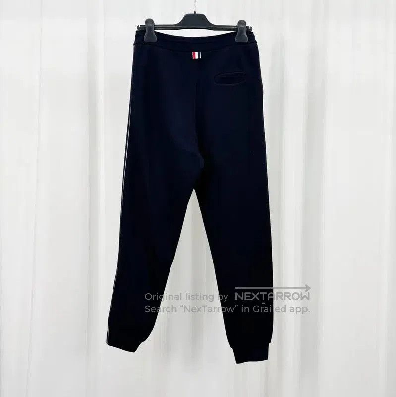 Thom Browne Thom Browne Navy Striped Casual Pants for Women . Size 23" - 2 Thumbnail