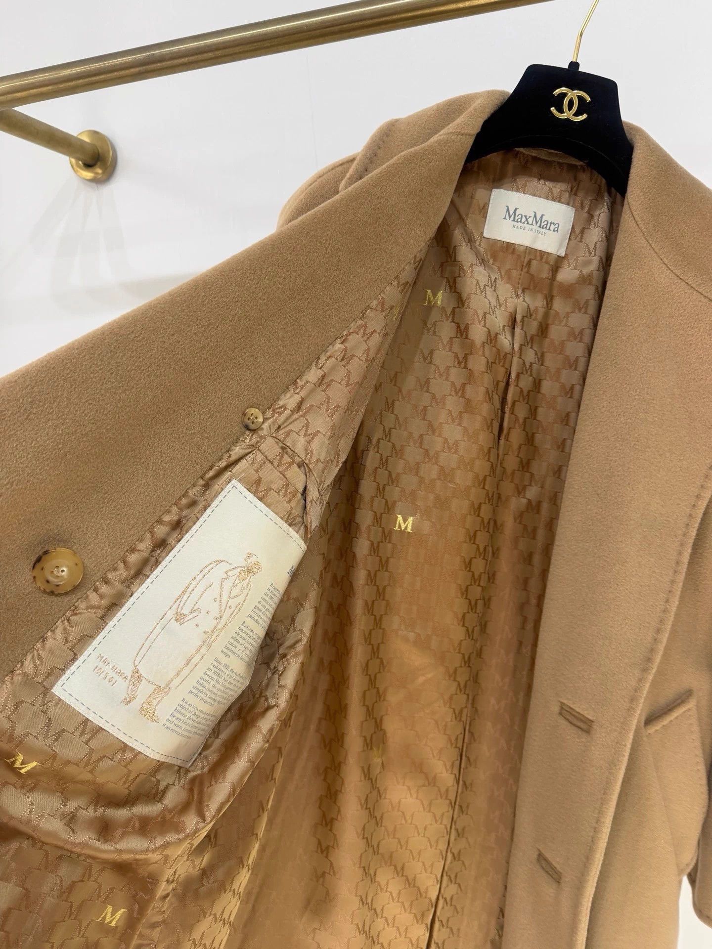 Max Mara Maxmara 101801 Coat 99 New Classic 18-80yr FR34 Size XS / US 0-2 / IT 36-38 - 3 Thumbnail