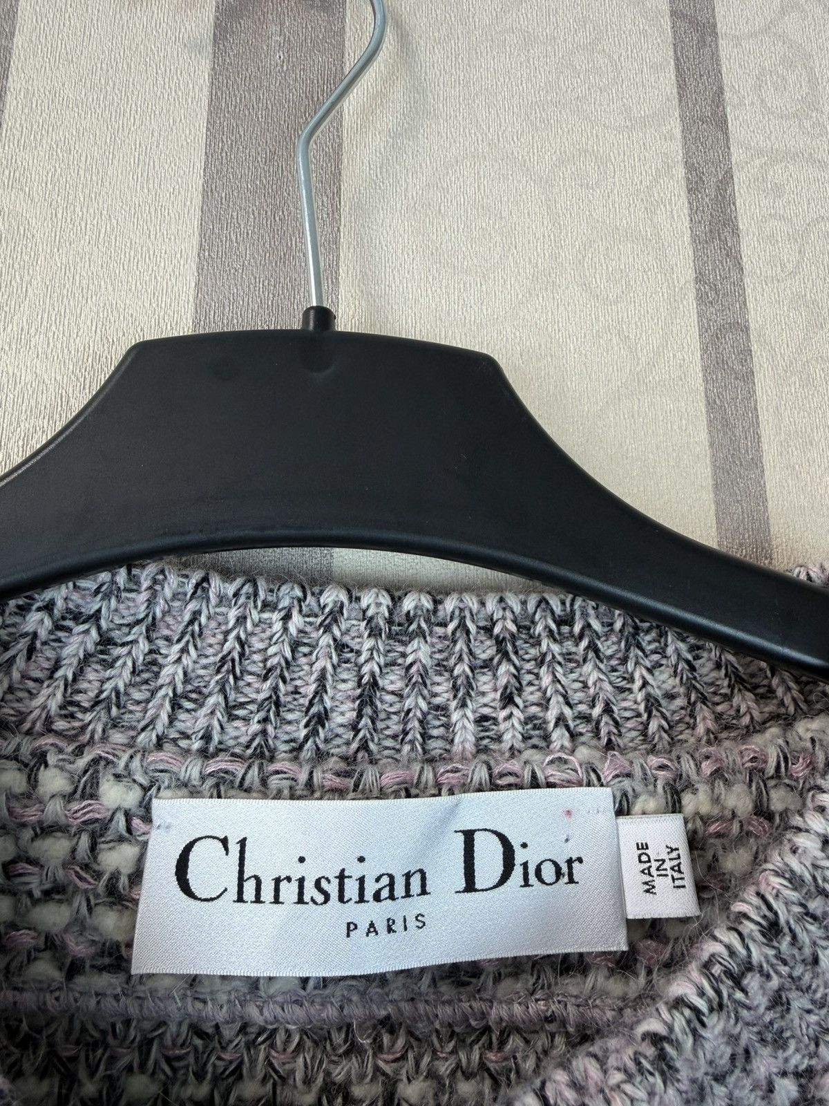 Dior Christian Dior Archive Cashmere/Mohair Knit Bomber Size M / US 6-8 / IT 42-44 - 5 Thumbnail