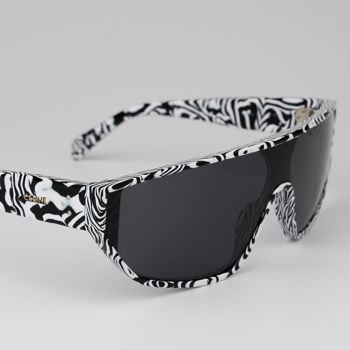 Celine NEW Celine CL40195I 04A Shield Mask Unisex Sunglasses Size ONE SIZE - 8 Thumbnail