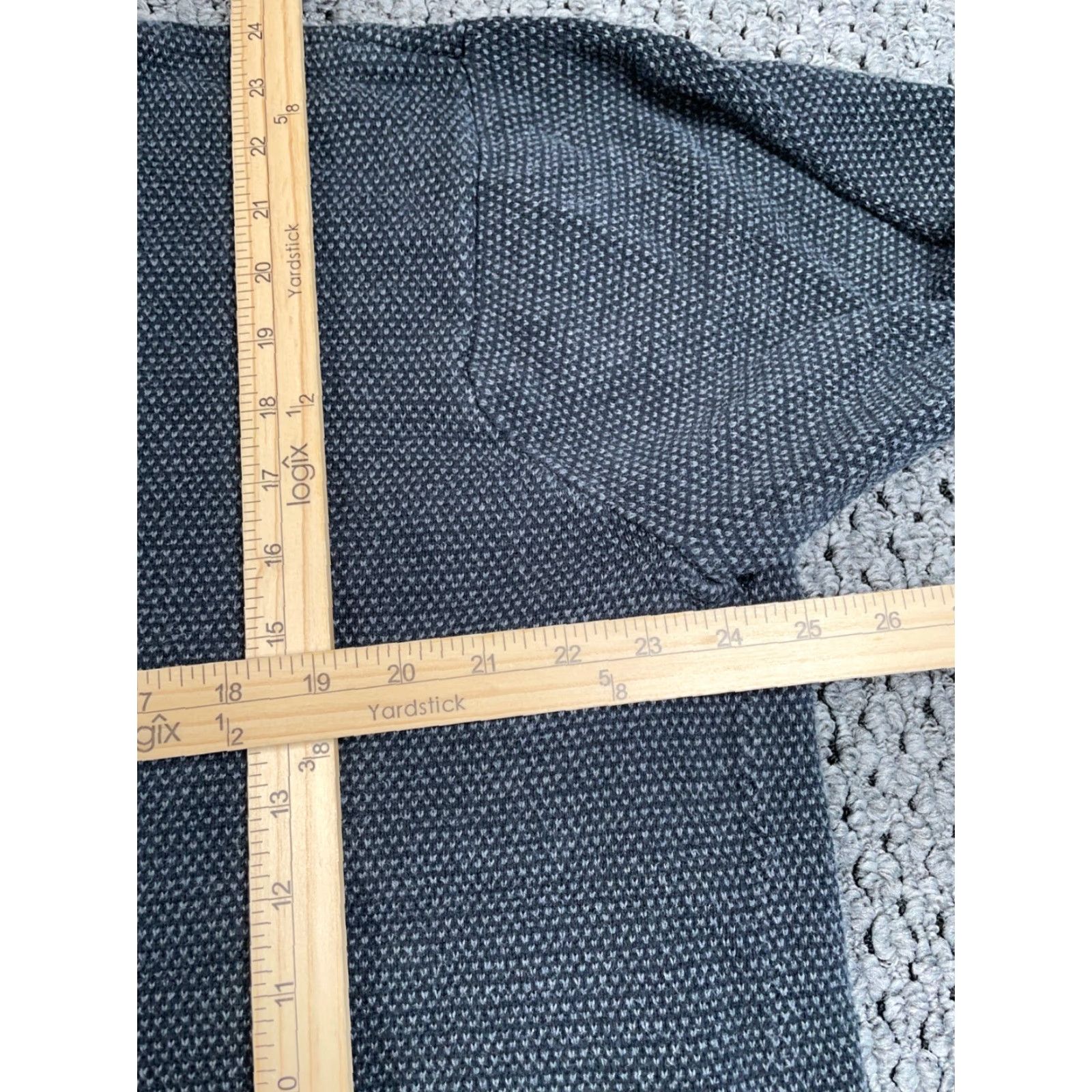 Arrow VINTAGE Arrow Knit Sweater Adult XL Gray Cotton V-Neck Pullover 90s Preppy Mens Size US XL / EU 56 / 4 - 7 Thumbnail