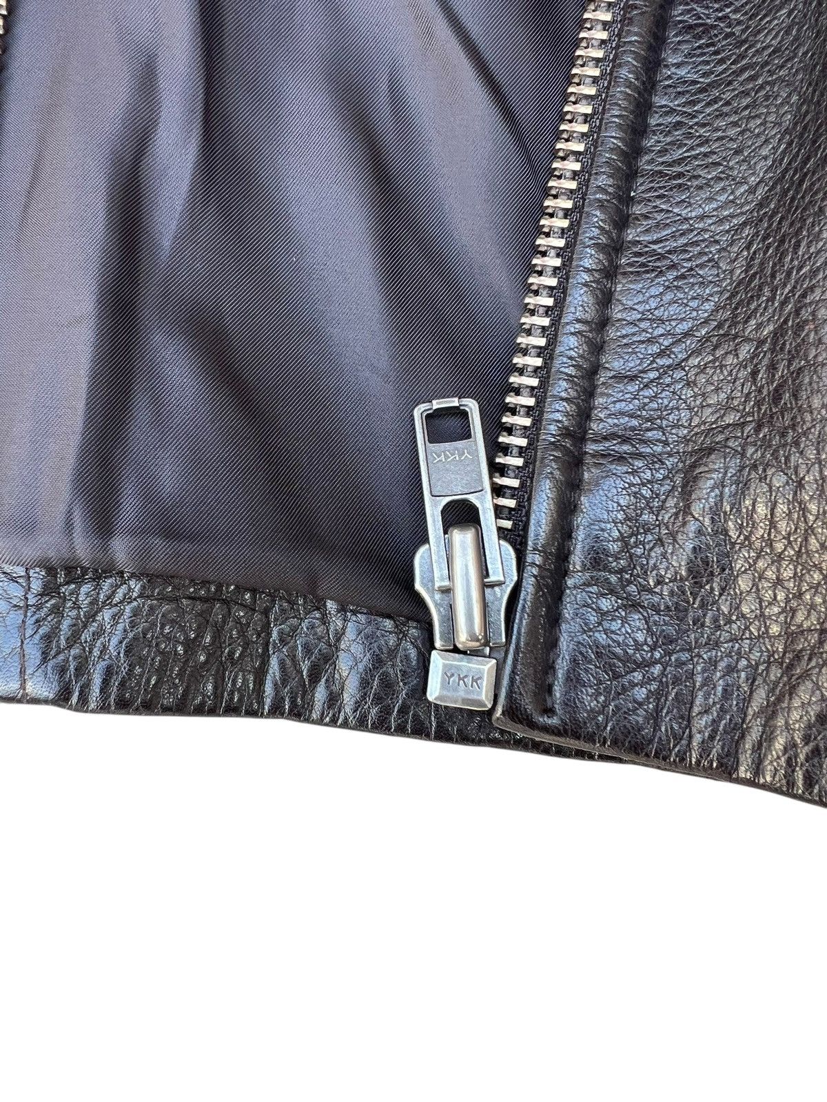Reiss REISS Knox Cow Leather Jacket Racer Size US XL / EU 56 / 4 - 13 Thumbnail