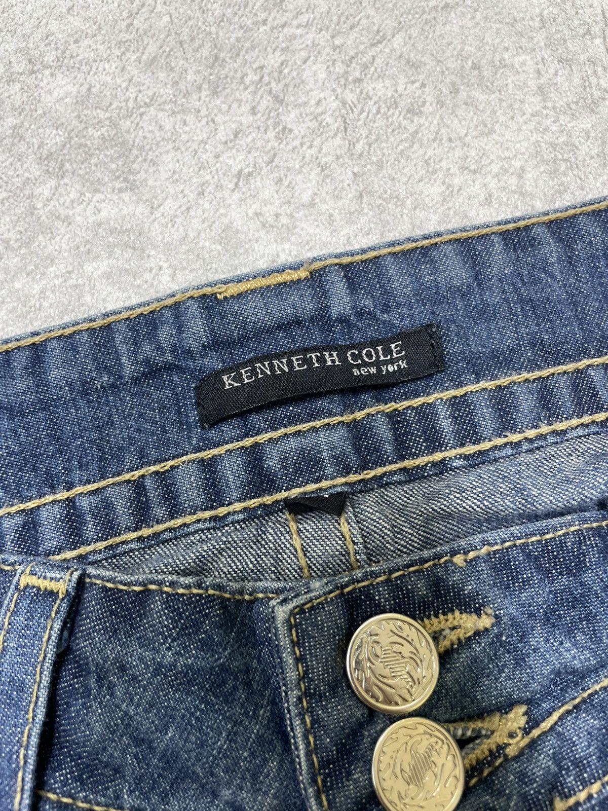 If Six Was Nine × Le Grande Bleu (L.G.B.) × Tornado Mart Flared Denim Jeans - LGB / If Six Was Nine Energy Size US 27 - 9 Thumbnail