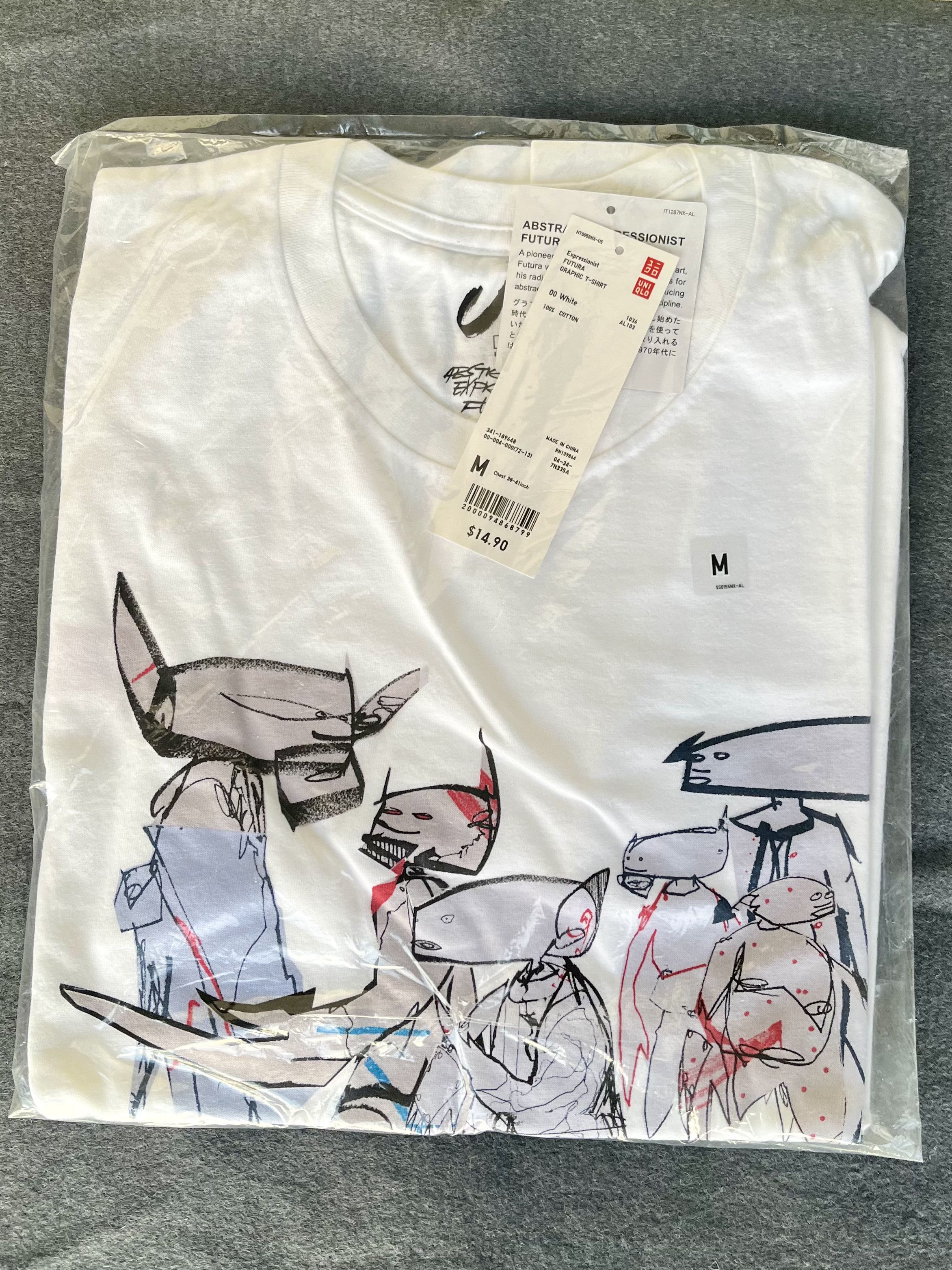 Futura × Uniqlo Futura x Uniqlo "Abstract Expressionist" *Japanese Sizing* Size US M / EU 48-50 / 2 - 3 Thumbnail