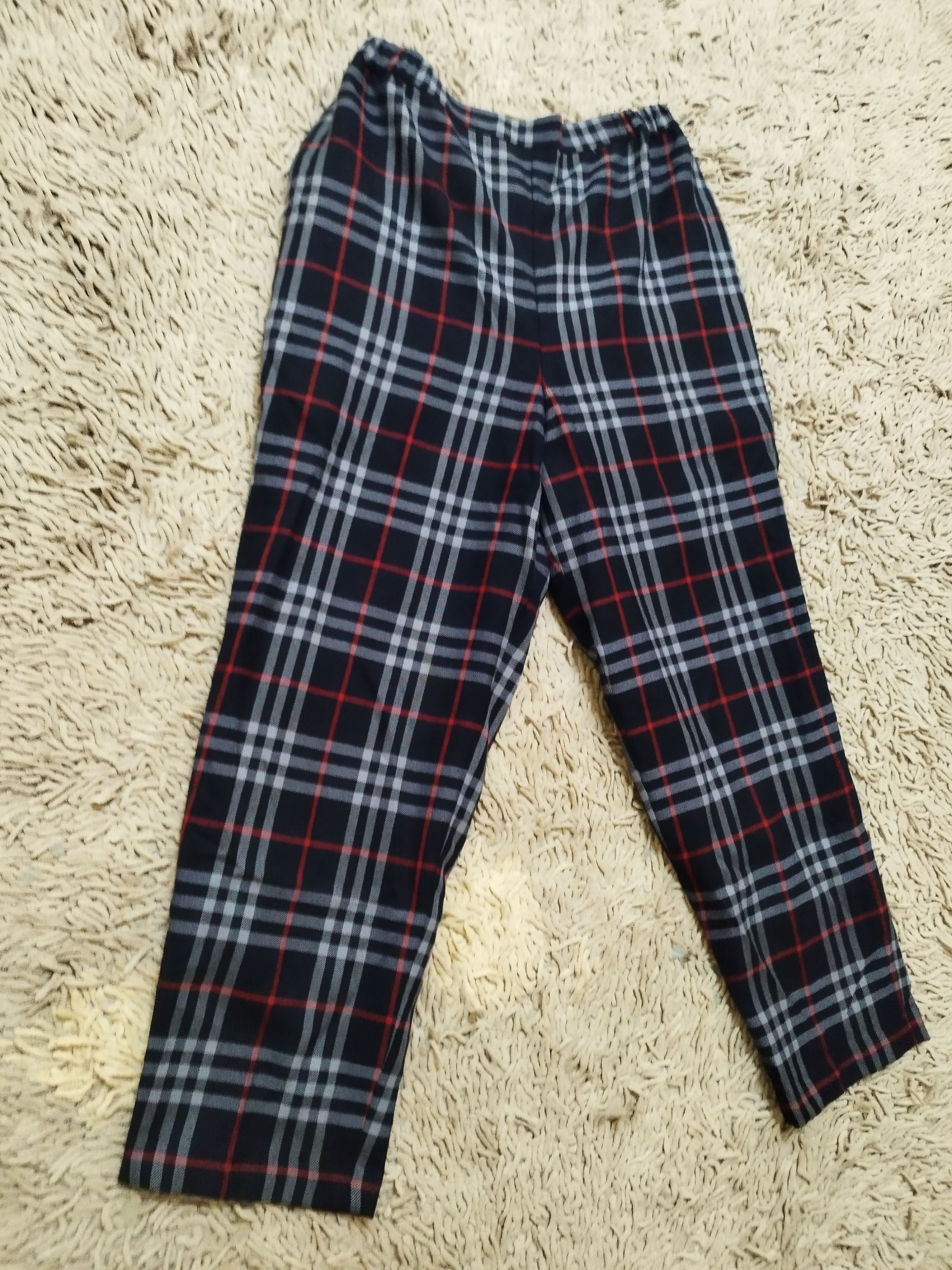 Burberry × Vintage Vintage BURBERRY nova check wool pants Size US 30 / EU 46 - 4 Thumbnail