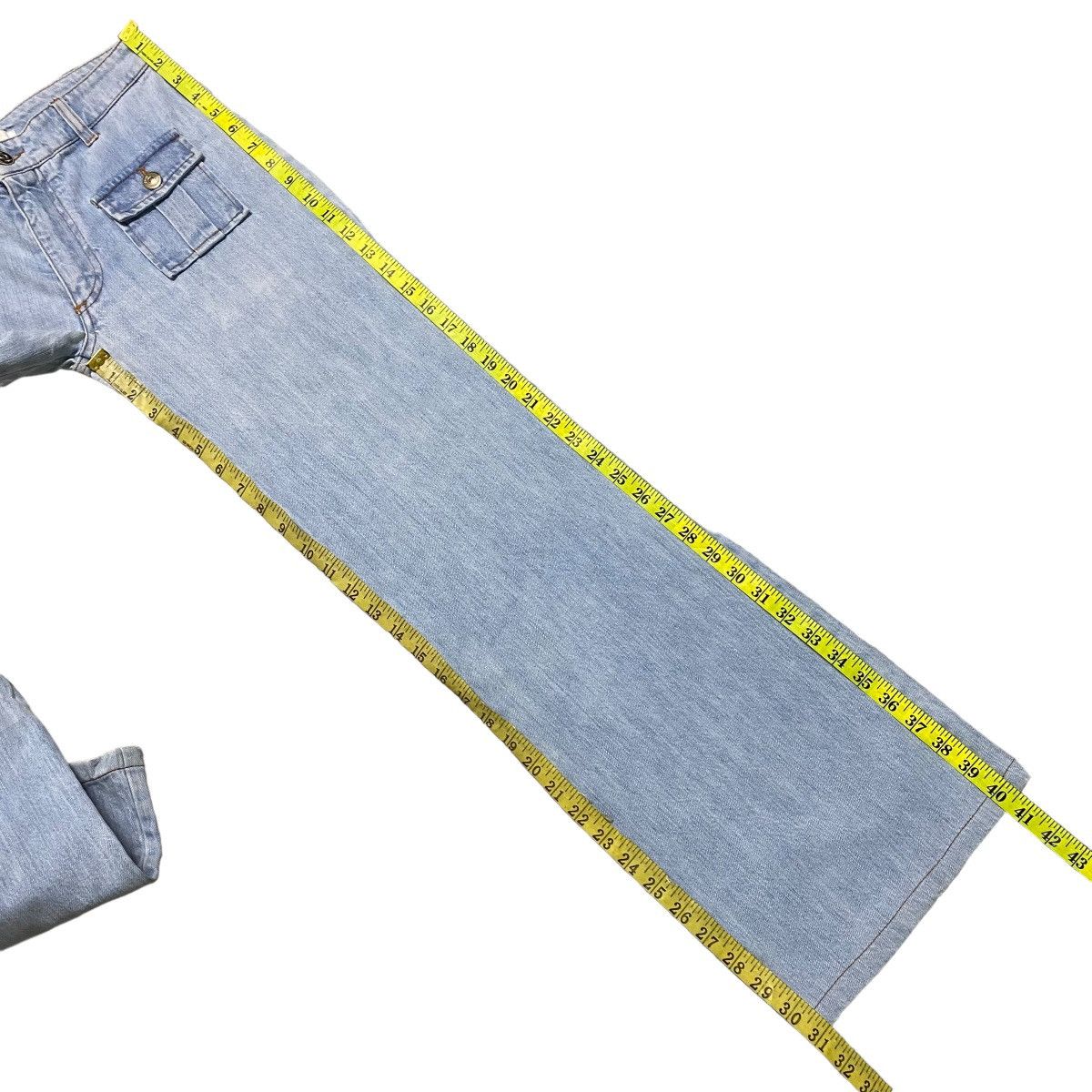 Chloe Denim Flare Jeans Bleu Delave