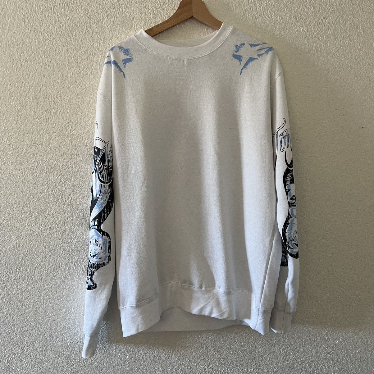 Designer × Fuck The Population Fuccuwant White Long sleeve RARE Size US L / EU 52-54 / 3 - 3 Thumbnail