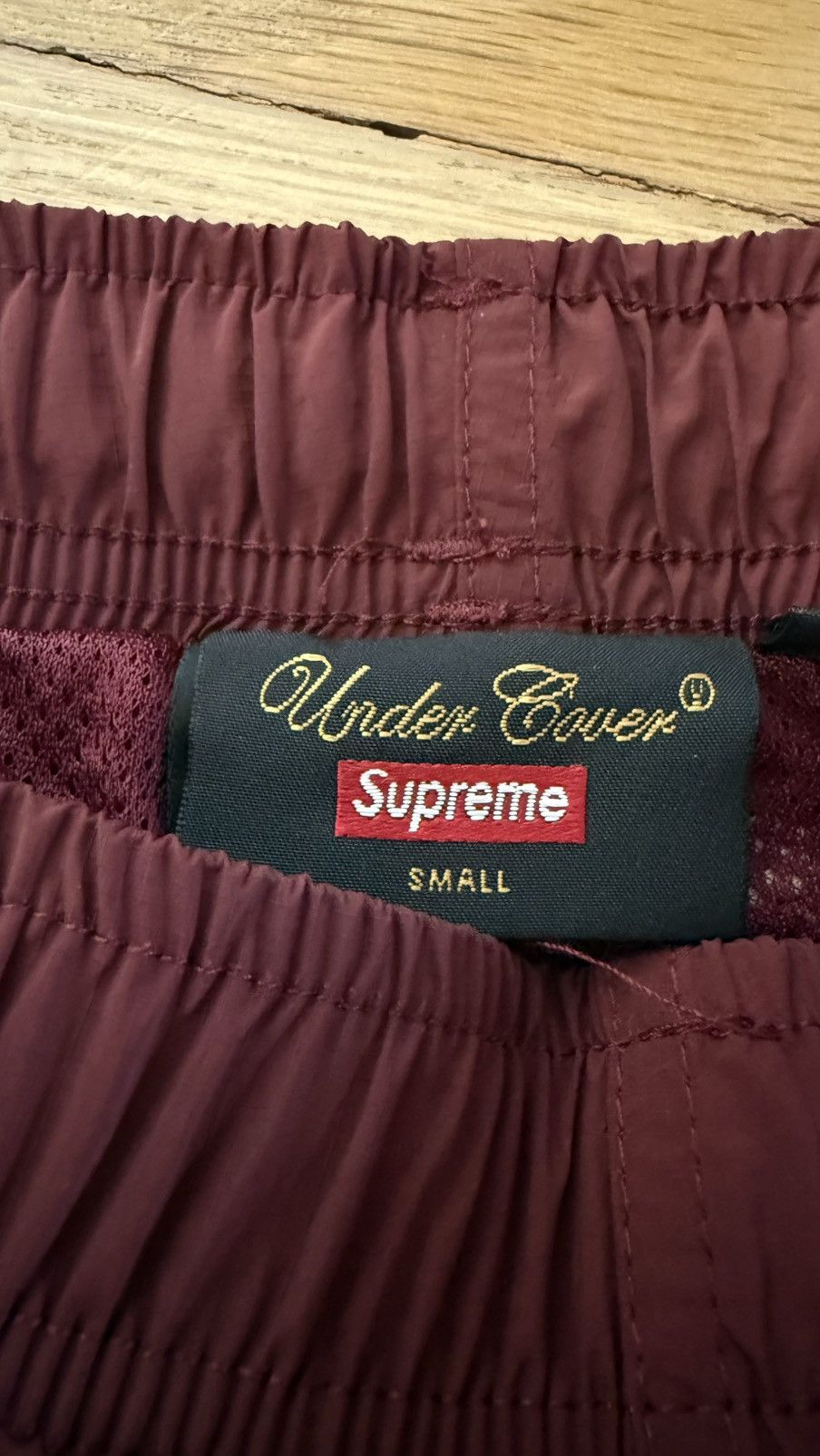 Supreme × Undercover Supreme Undercover Track Pant Burgundy Small Size US 30 / EU 46 - 5 Thumbnail