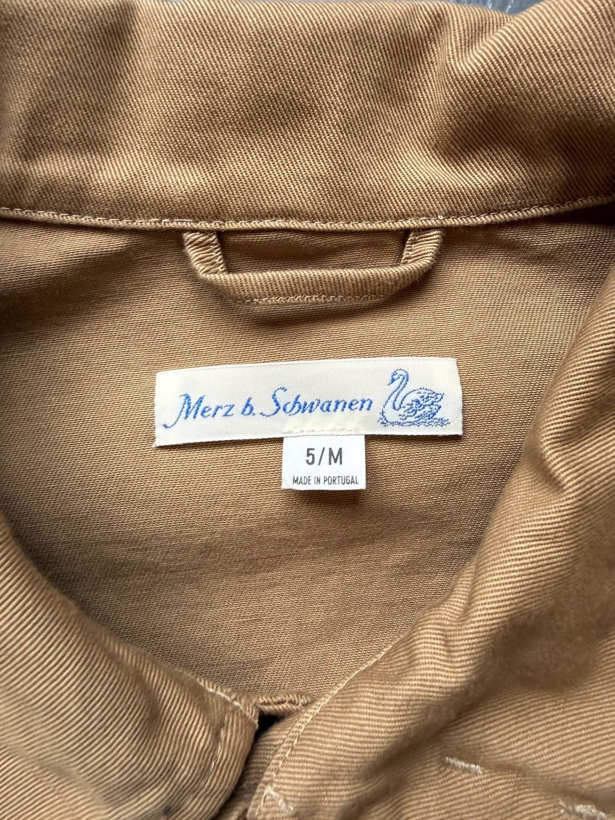 Merz B. Schwanen Merz b Schwanen Organic Cotton Workwear Chore Jacket Size US M / EU 48-50 / 2 - 4 Thumbnail