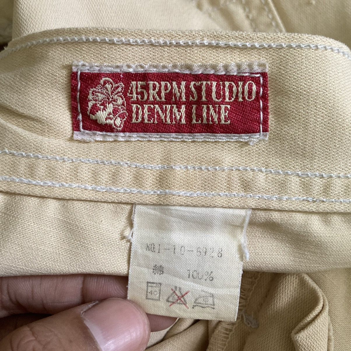 45rpm × Japanese Brand × Vintage 🇯🇵 VINTAGE 45RPM STUDIO DENIM LINE CARPENTER PANTS Size US 28 / EU 44 - 15 Thumbnail