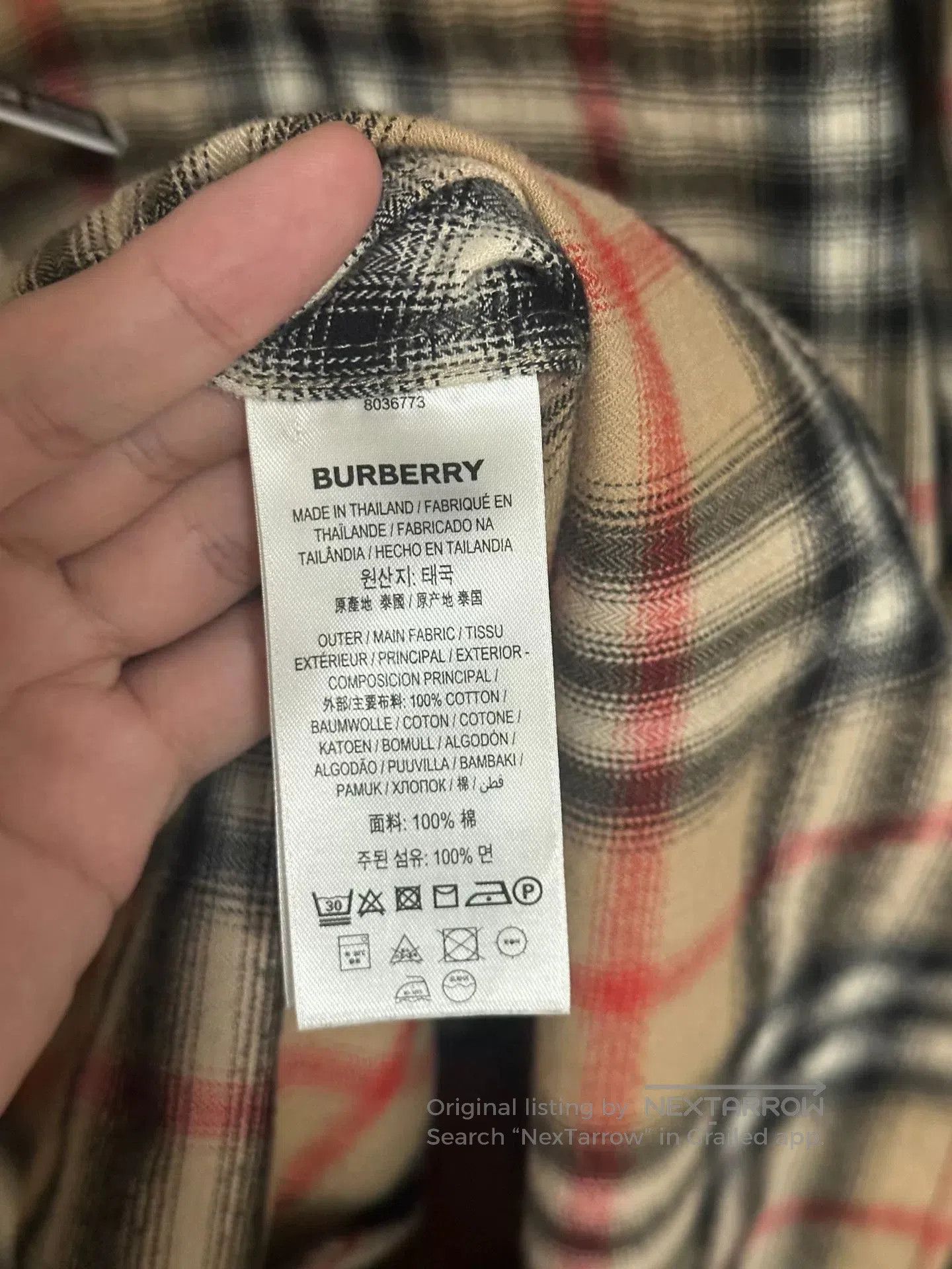 Burberry Burberry Long Sleeve Classic Check Shirt. Size US L / EU 52-54 / 3 - 3 Thumbnail