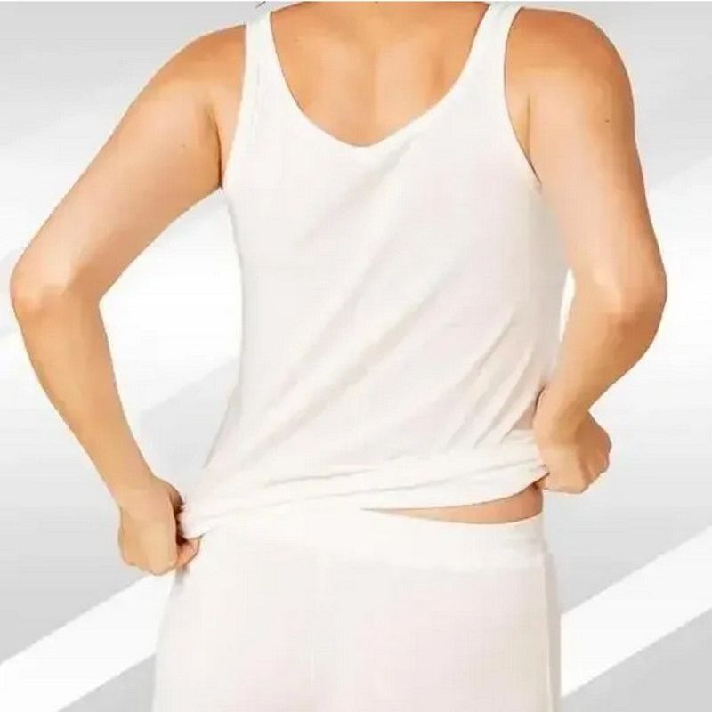 Other Andie The Scoop Tank Bamboo Jersey Snow Size L Size XL / US 12-14 / IT 48-50 - 2 Thumbnail
